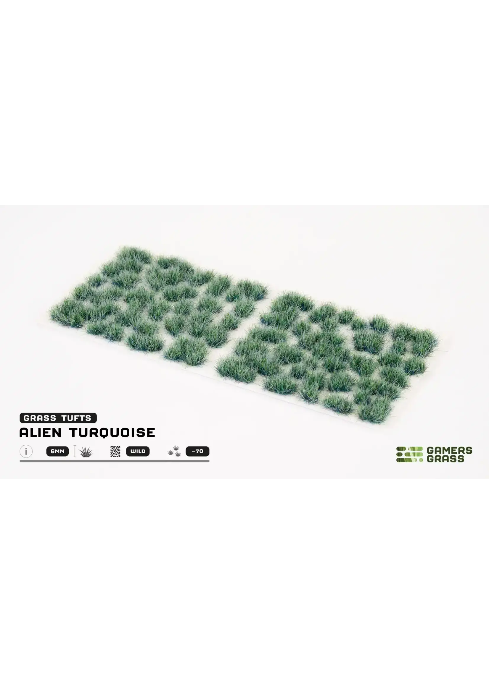 Gamers Grass Gamers Grass Alien Turquoise Tufts (6mm)
