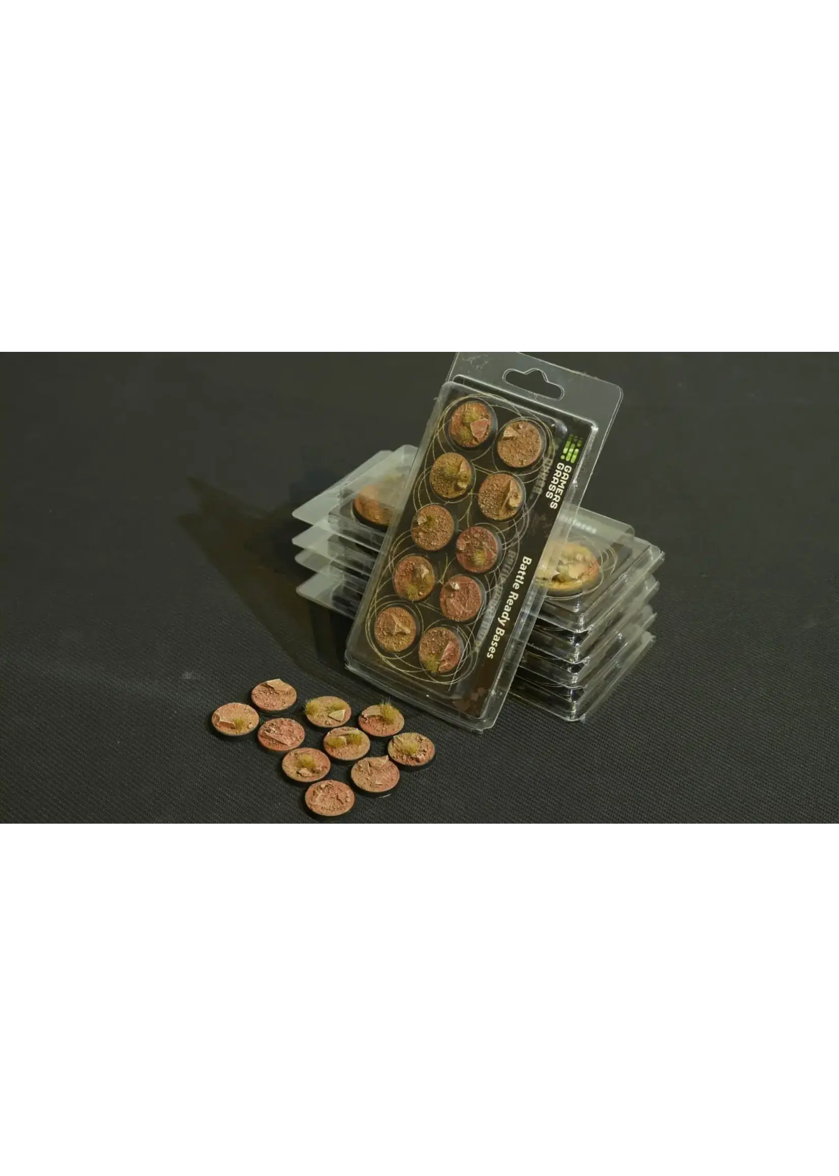Gamers Grass Gamers Grass Badlands Bases, Round 25mm (x10)