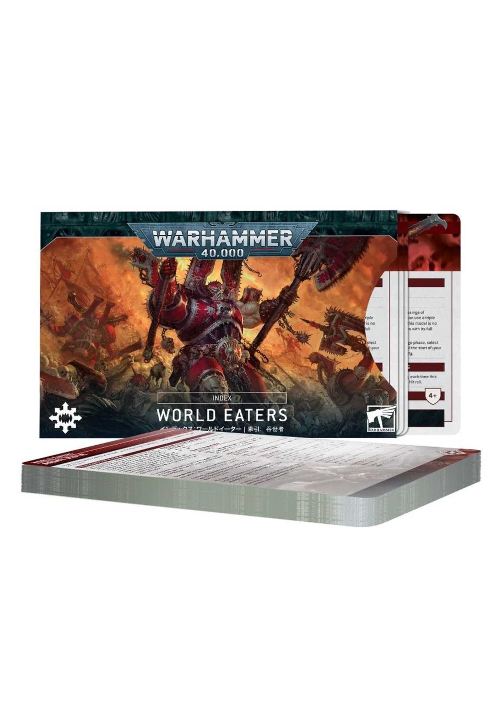 Games Workshop Warhammer 40k 10th ED Index Cards: