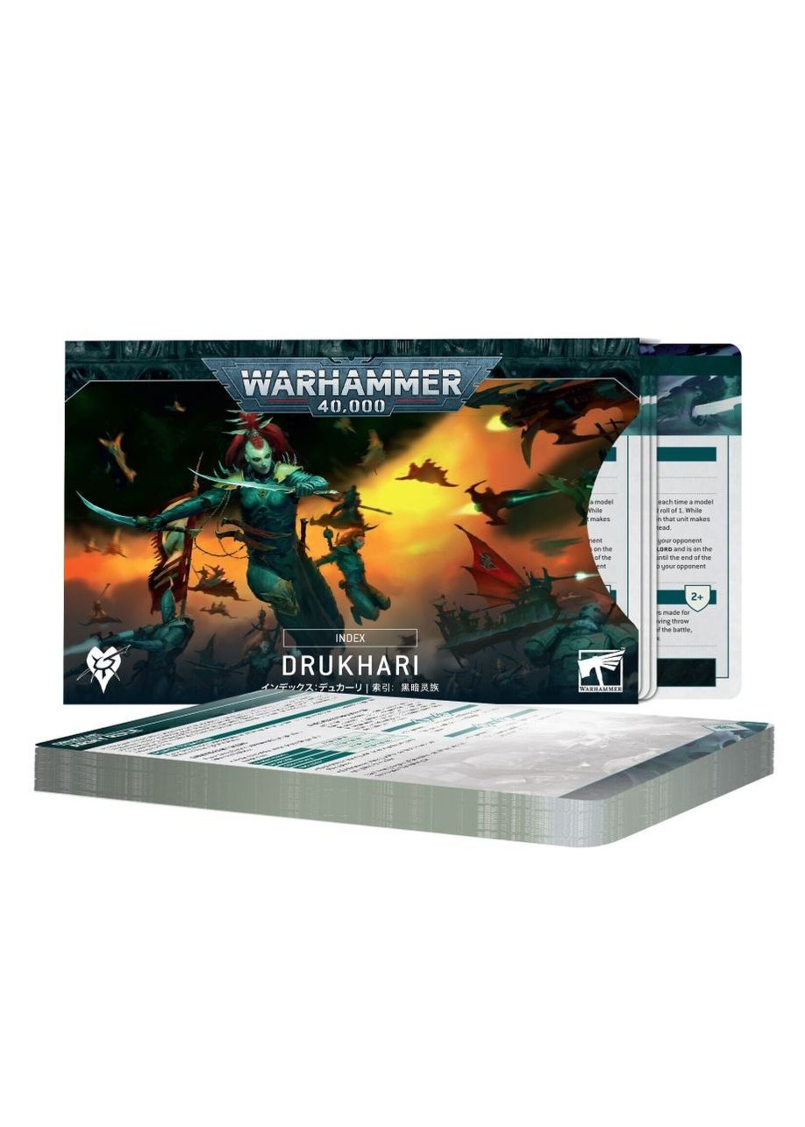 Games Workshop Warhammer 40k 10th ED Index Cards: