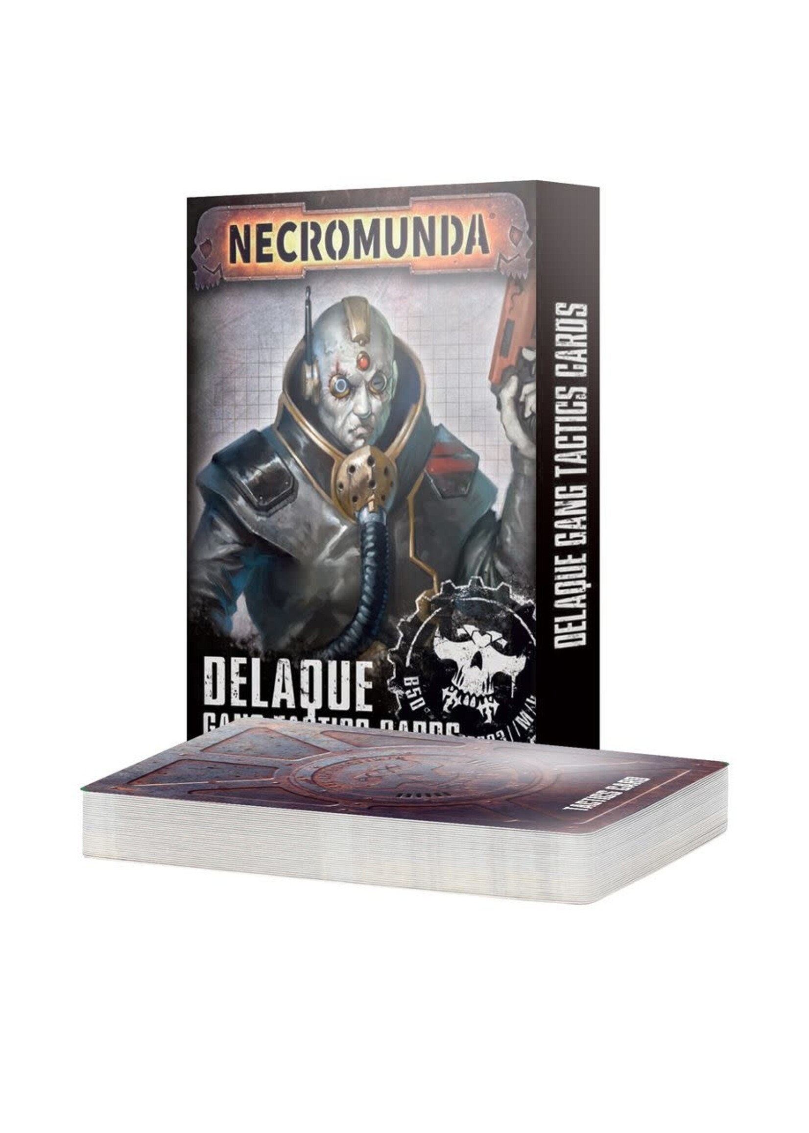 Games Workshop Necromunda: Delaque Gang Tactics Cards (Second Edition)