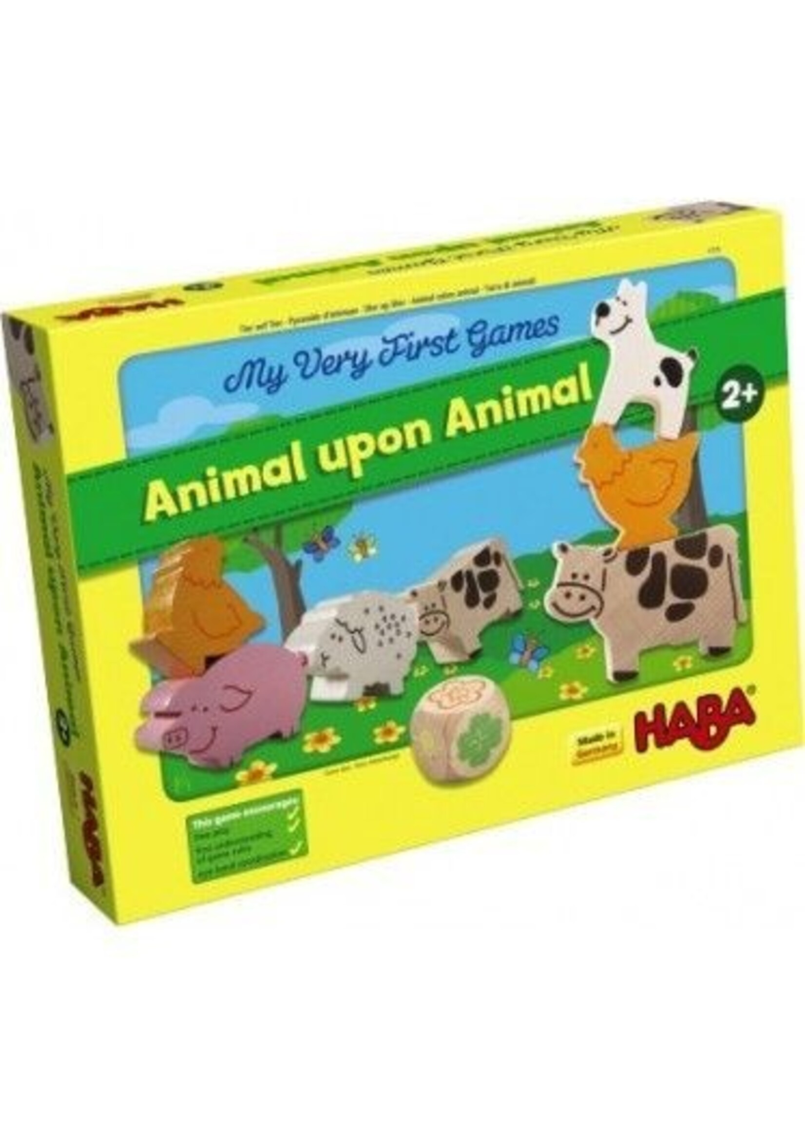 Haba USA My Very First Games Animal Upon  Animal