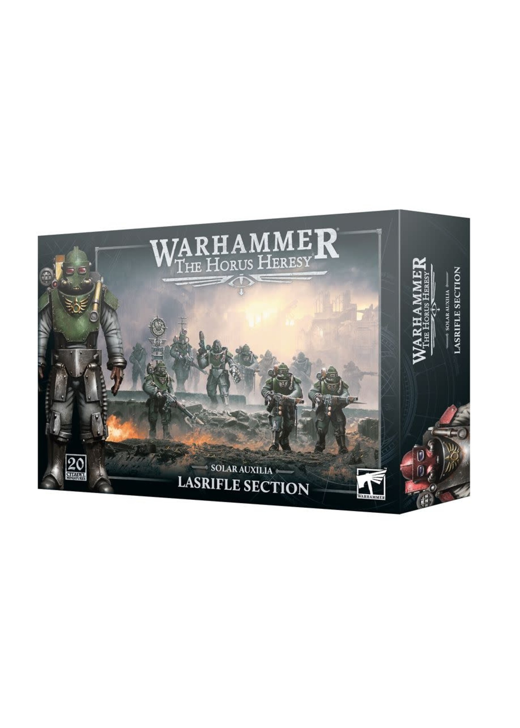 Games Workshop The Horus Heresy: Solar Auxilia Lasrifle Section