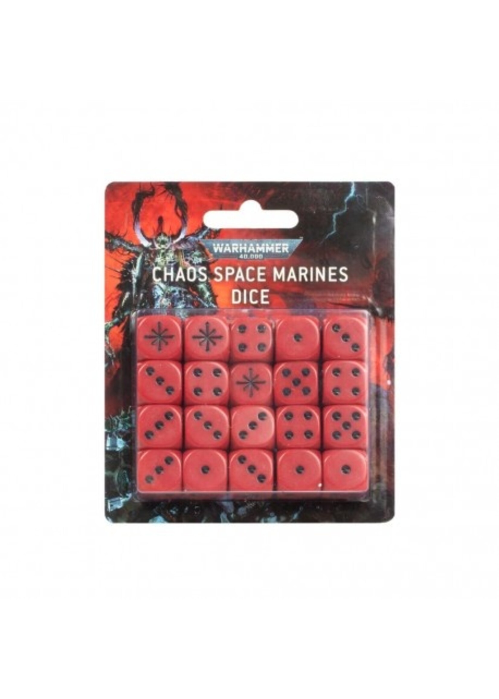 Games Workshop Chaos Space Marines Dice