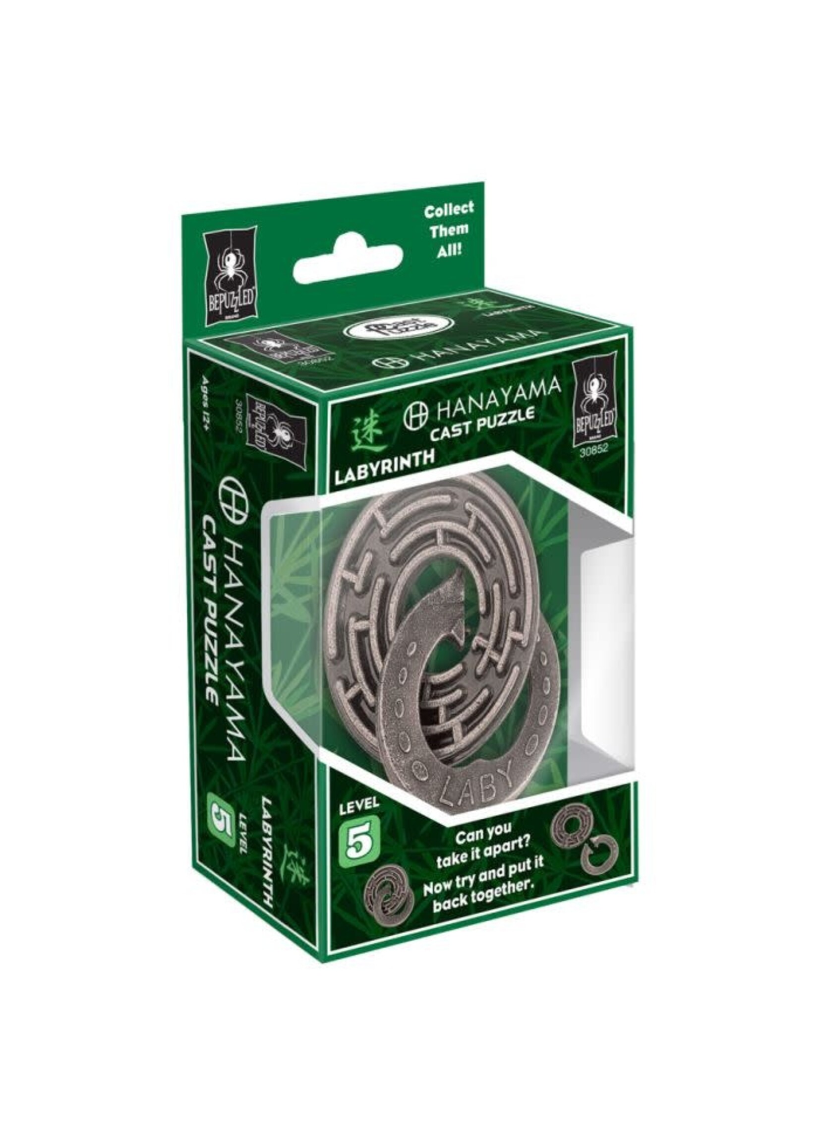 Hanayama Hanayama Metal Puzzle - Labyrinth Lvl 5