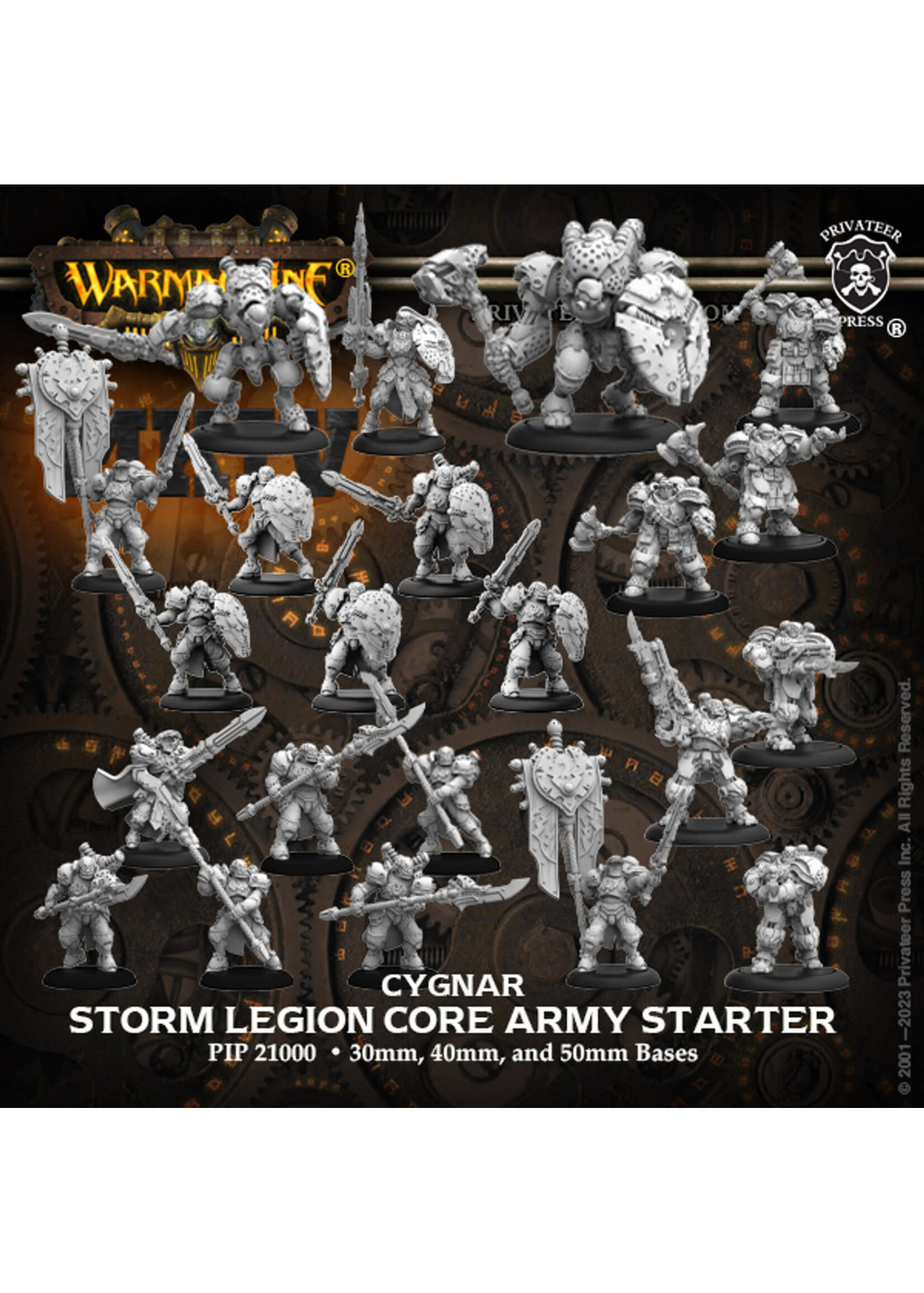 Privateer Press Warmachine MKIV Cygnar Storm Legion Core Army Starter