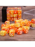 HD Dice 12mm D6 (36) Yellow / Orange