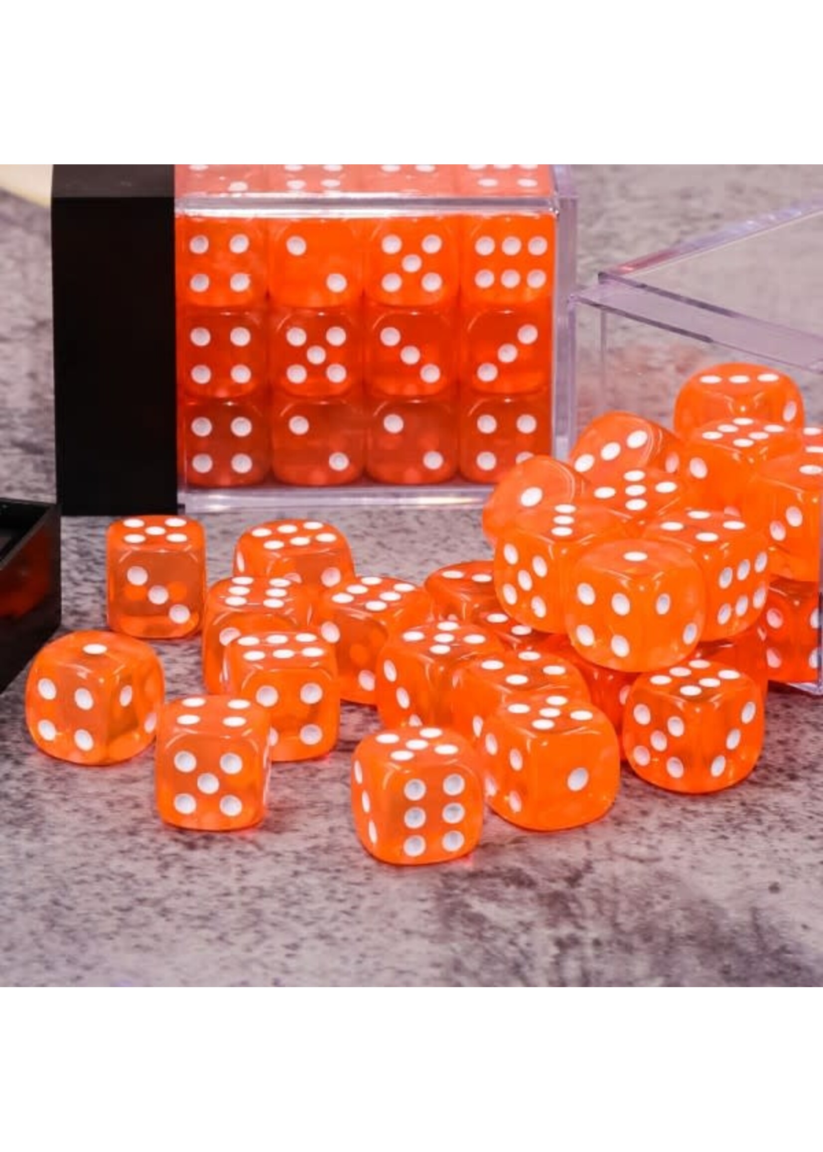 HD Dice 12mm D6 (36) Translucent Orange