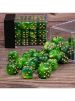 HD Dice 12mm D6 (36) Green Blend