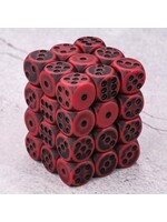 HD Dice 12mm D6 (36) Red Ancient