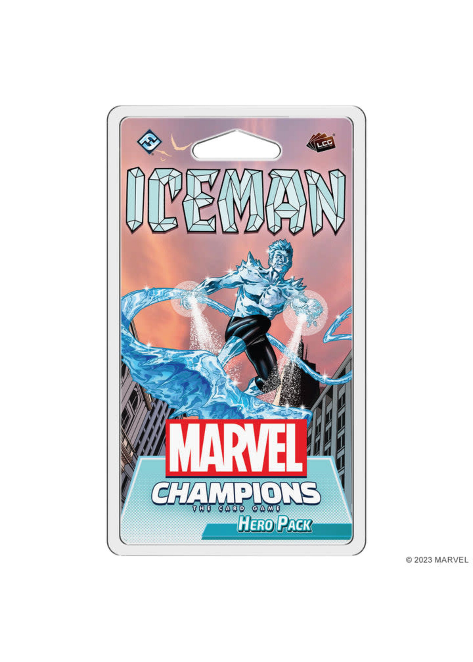 Fantasy Flight Games Marvel Champions LCG: Iceman Hero Pack