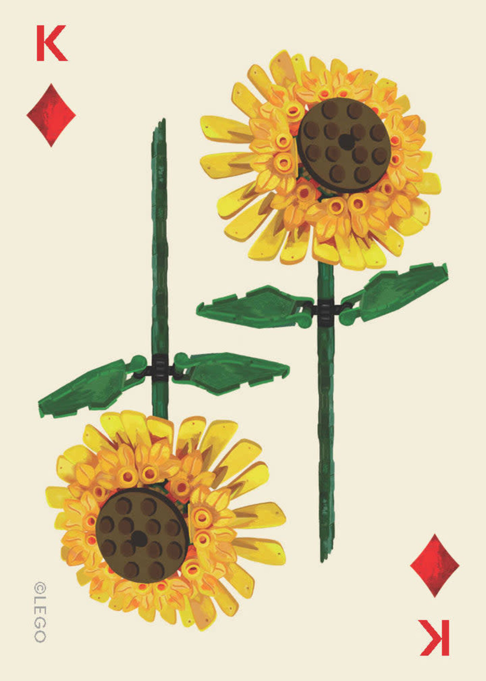 LEGO LEGO Botanical Playing Cards