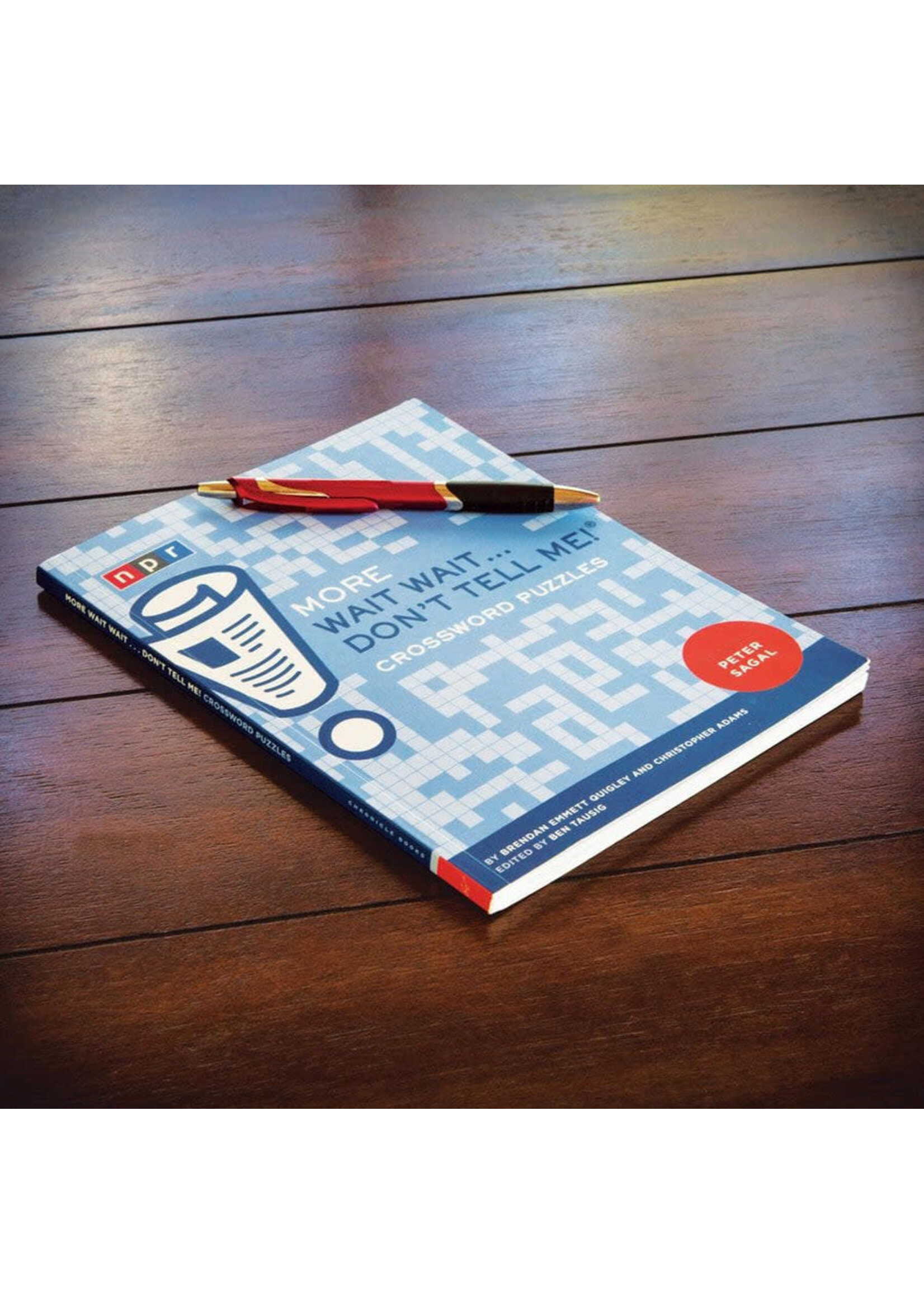 Chronicle Book Group Wait Wait Don't Tell Me Crossword Puzzle Book