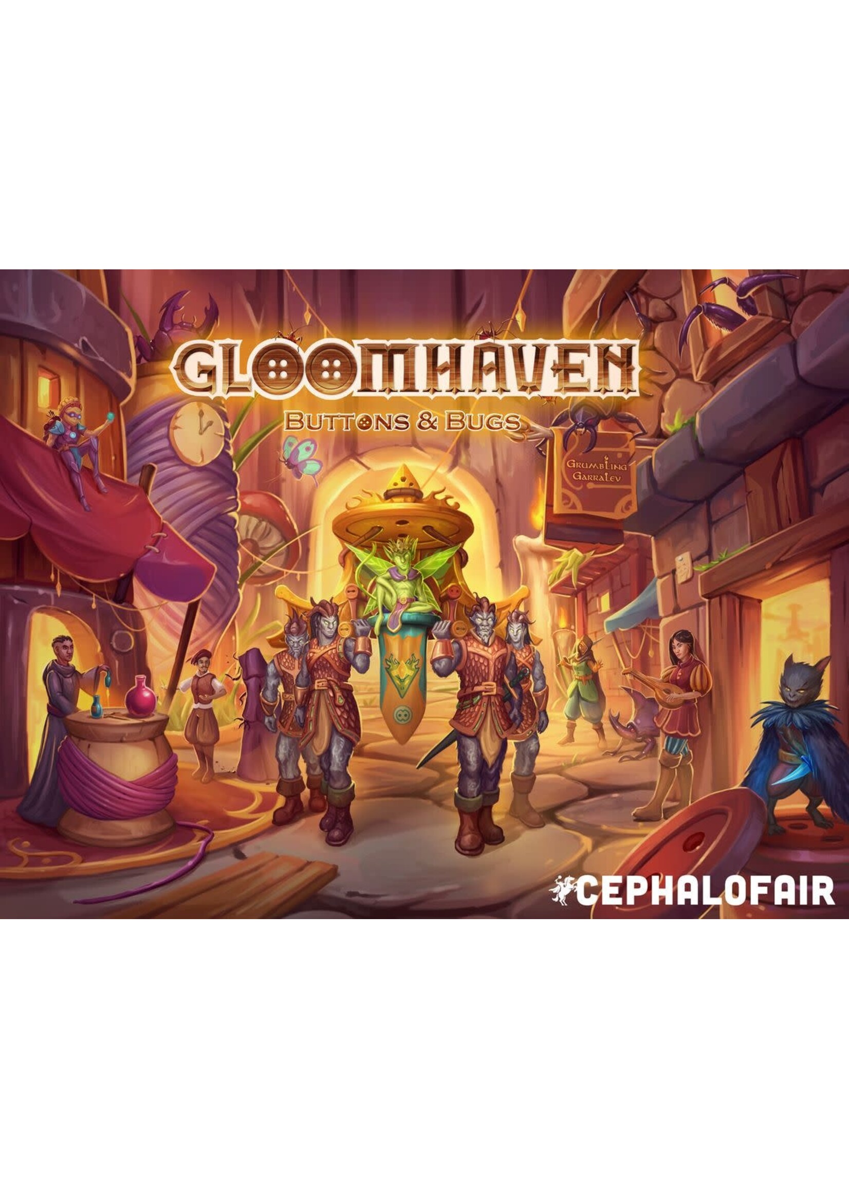 Cephalofair games Gloomhaven: Buttons & Bugs