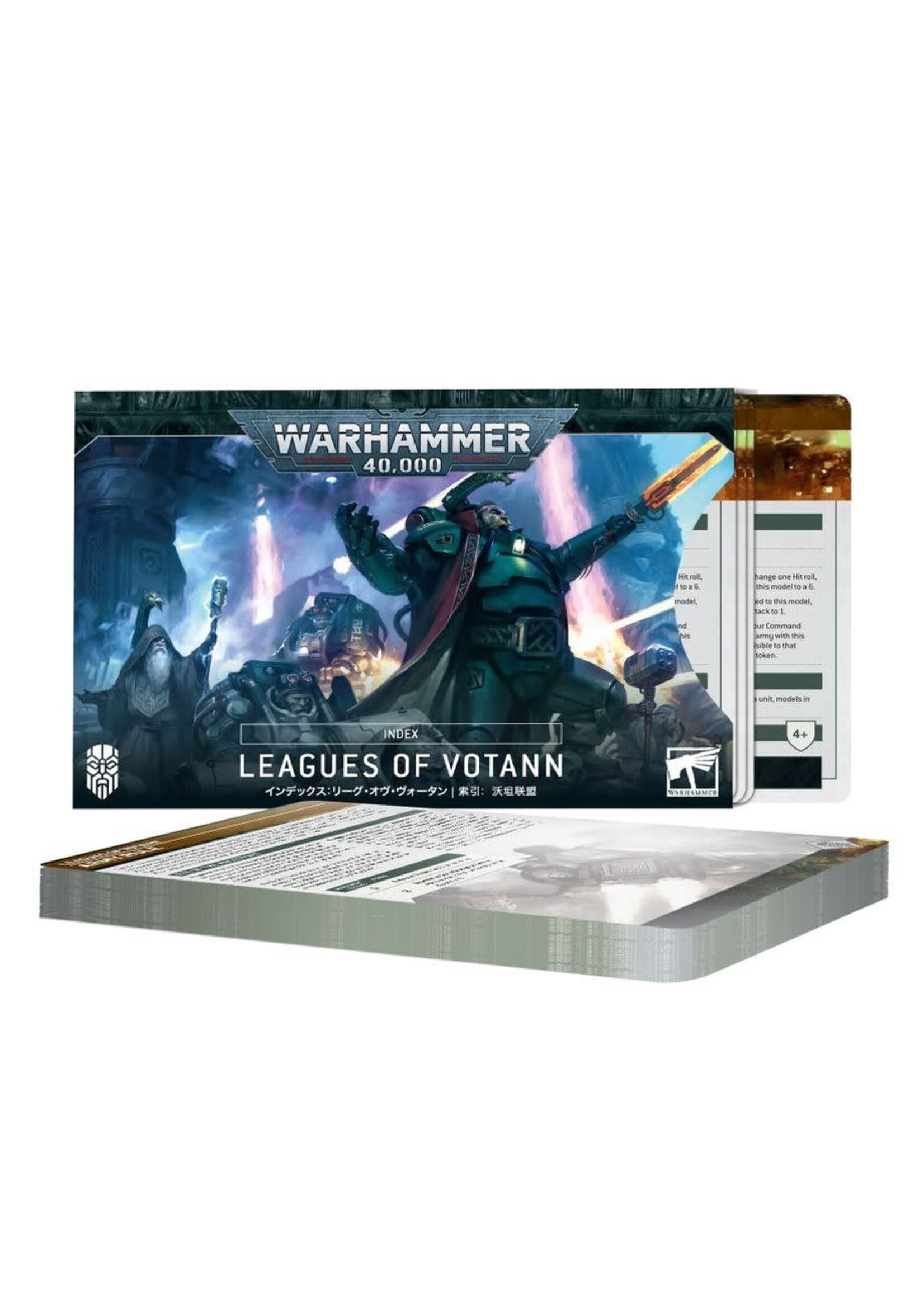 Games Workshop Warhammer 40k 10th ED Index Cards: