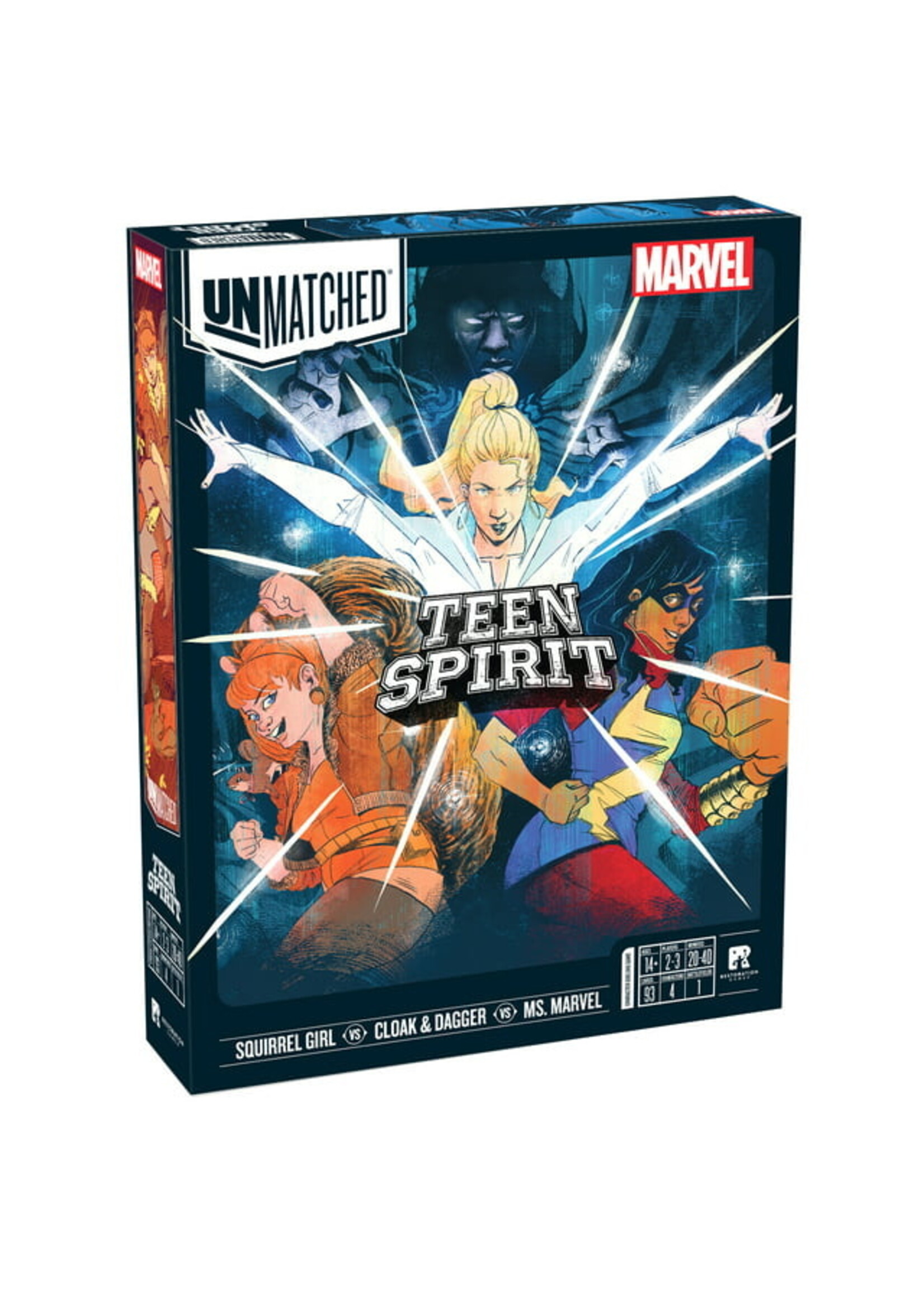 Restoration Games Unmatched: Marvel - Teen Spirit