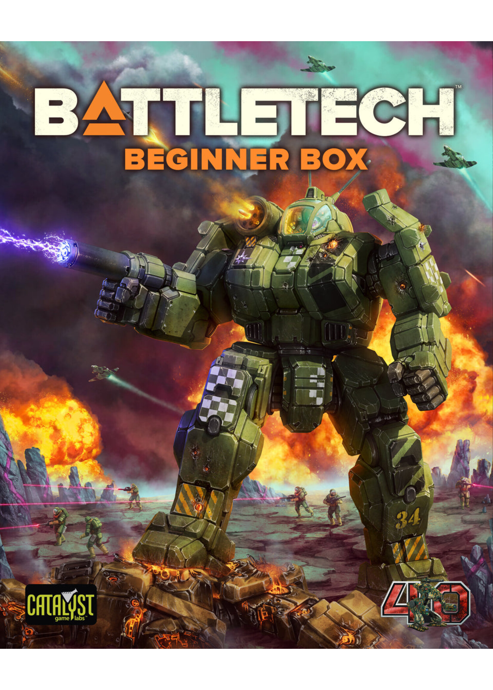 Catalyst Game Labs Battletech: Miniatures Beginner Box 40th Anniversary
