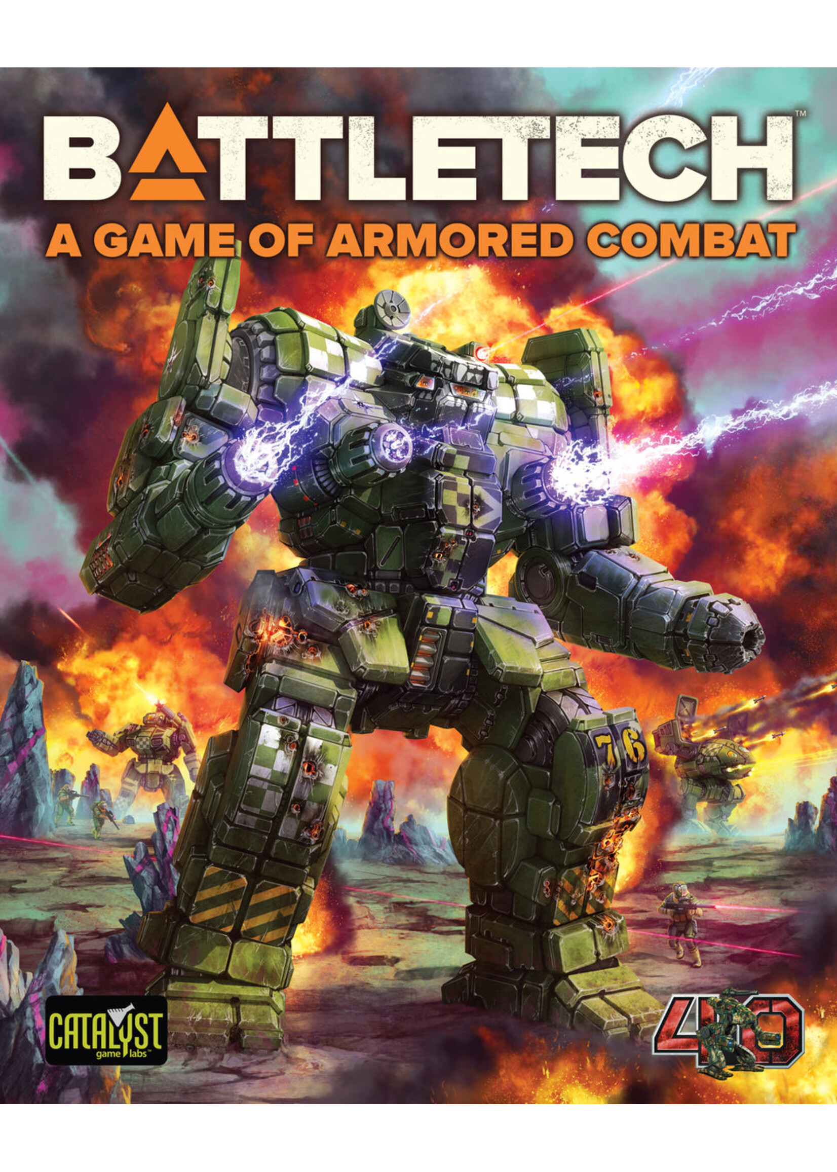 Catalyst Game Labs Battletech: Miniature  a Game of Armored Combat 40th Anniversary