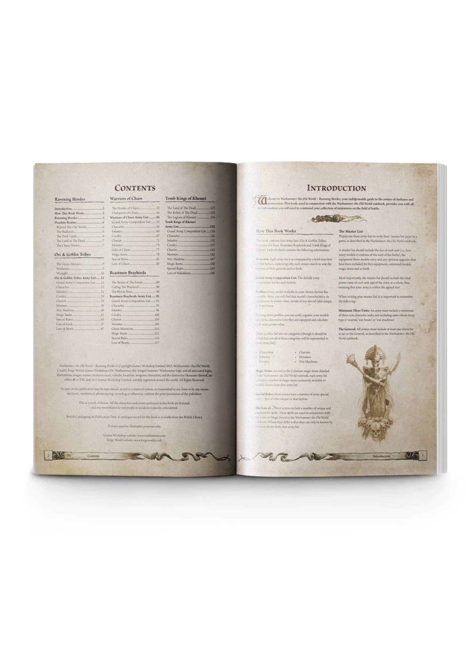 Games Workshop The Old World: Ravening Hordes Rulebook