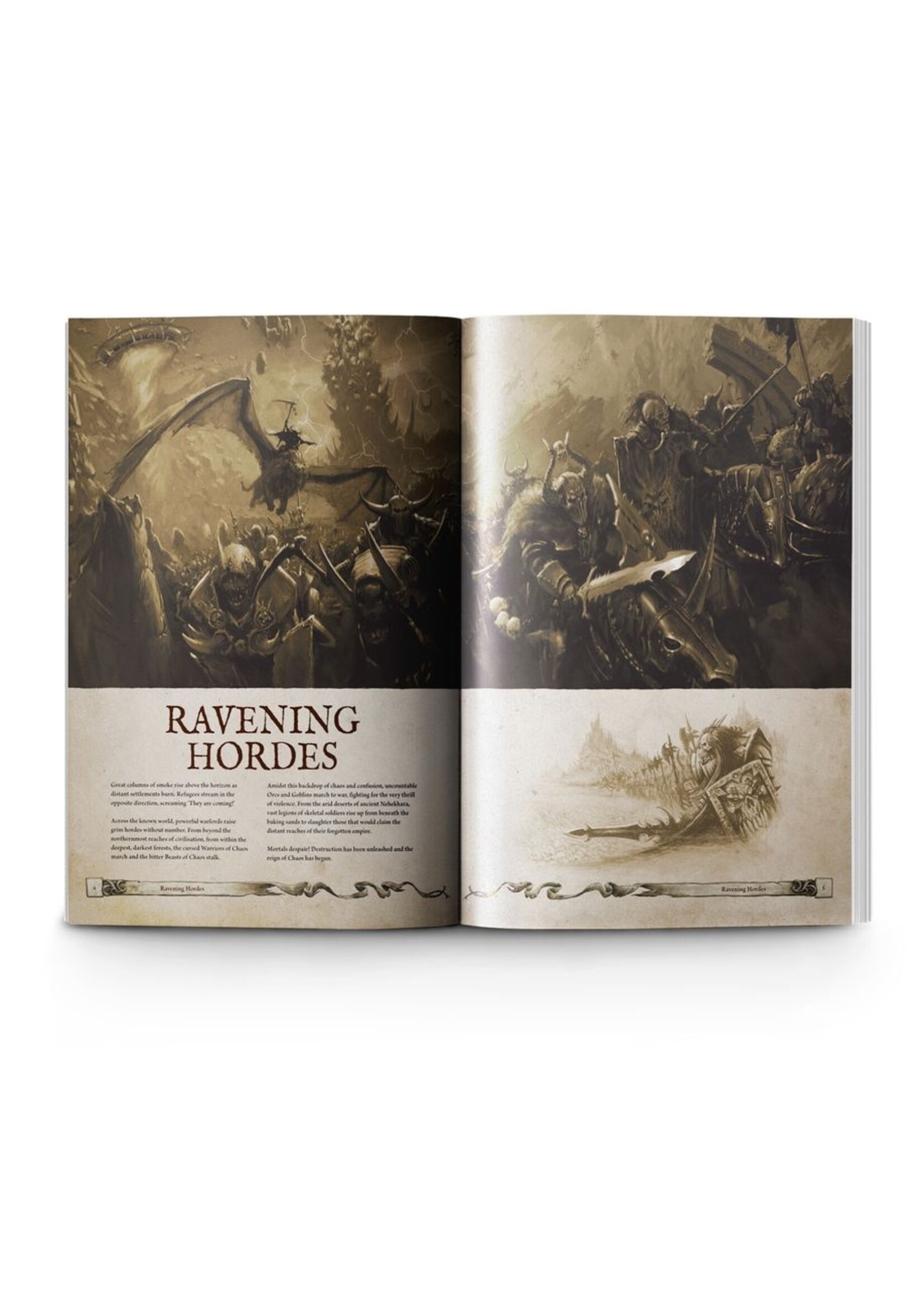 Games Workshop The Old World: Ravening Hordes Rulebook