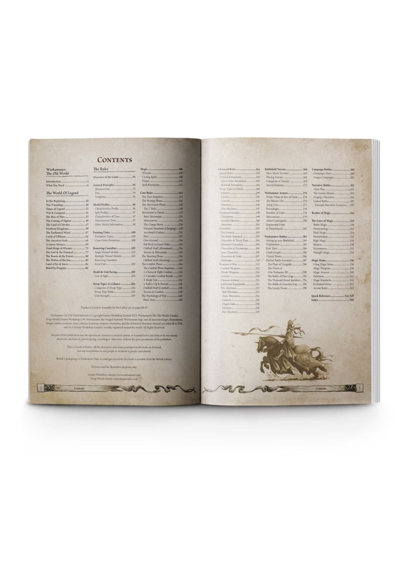 Games Workshop Warhammer: The Old World Rulebook