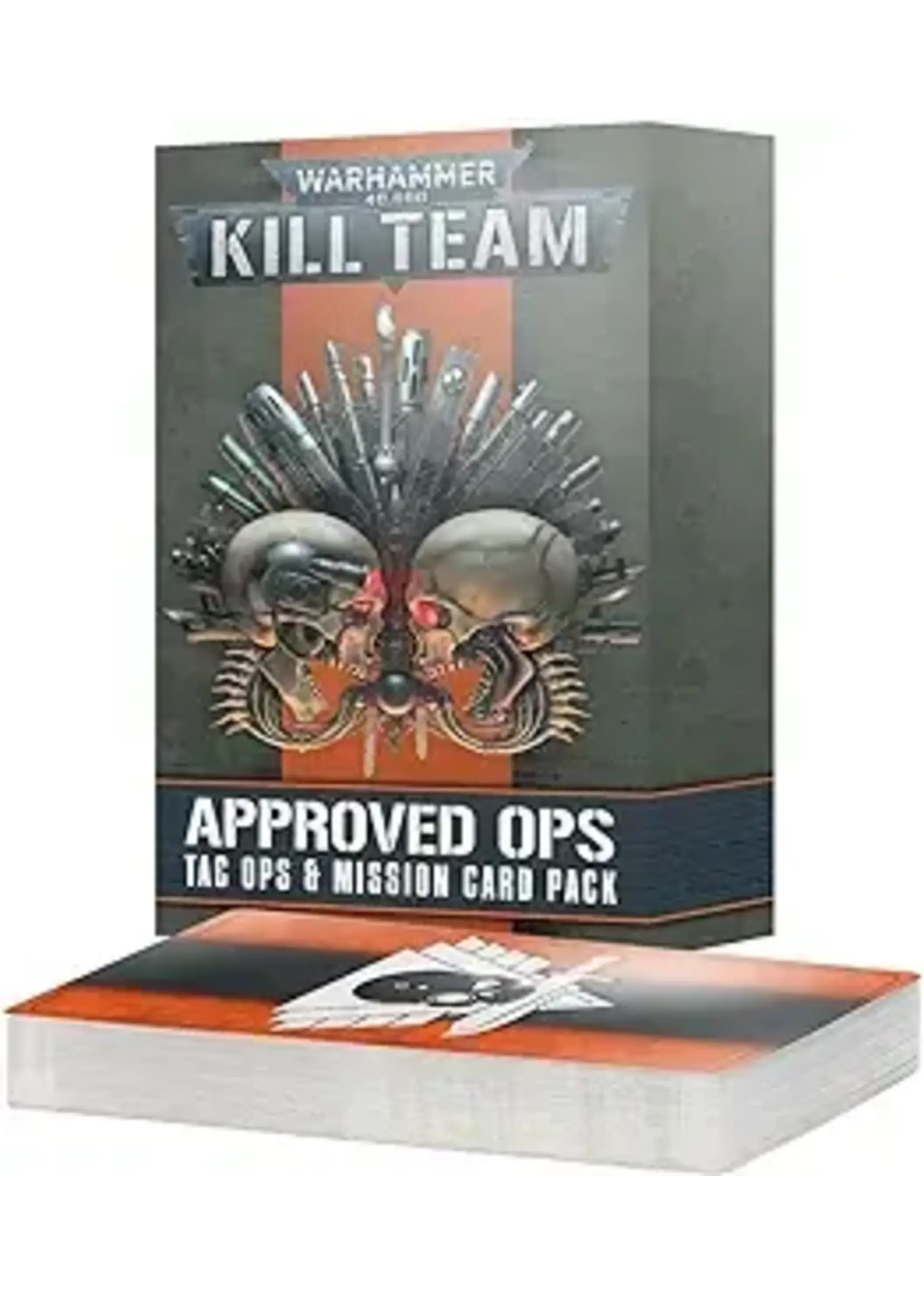 Games Workshop Kill Team: Approved Ops - Tac Ops & Mission Card Pack