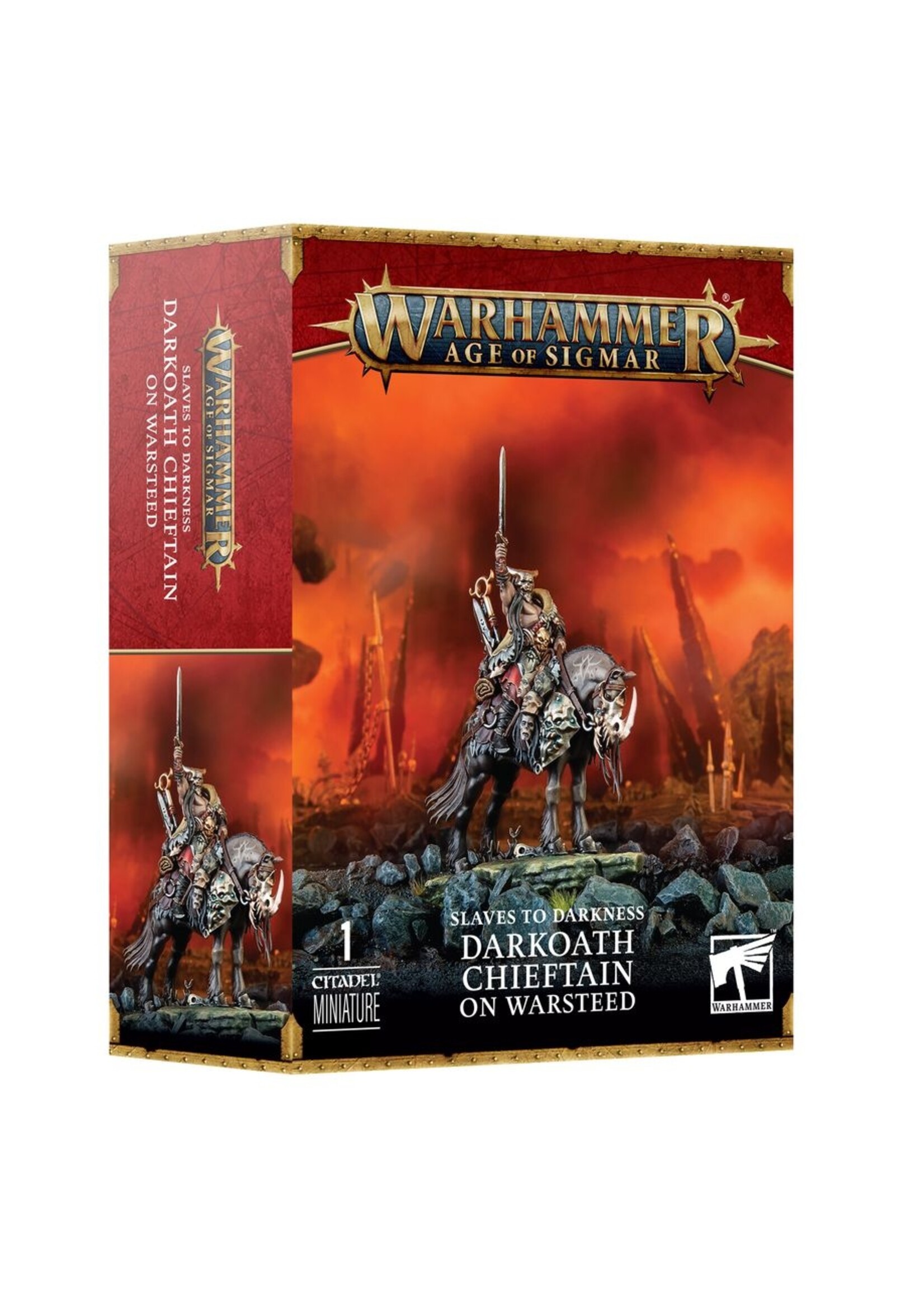 Games Workshop Slaves to Darkness: Darkoath Chieftan On Warsteed