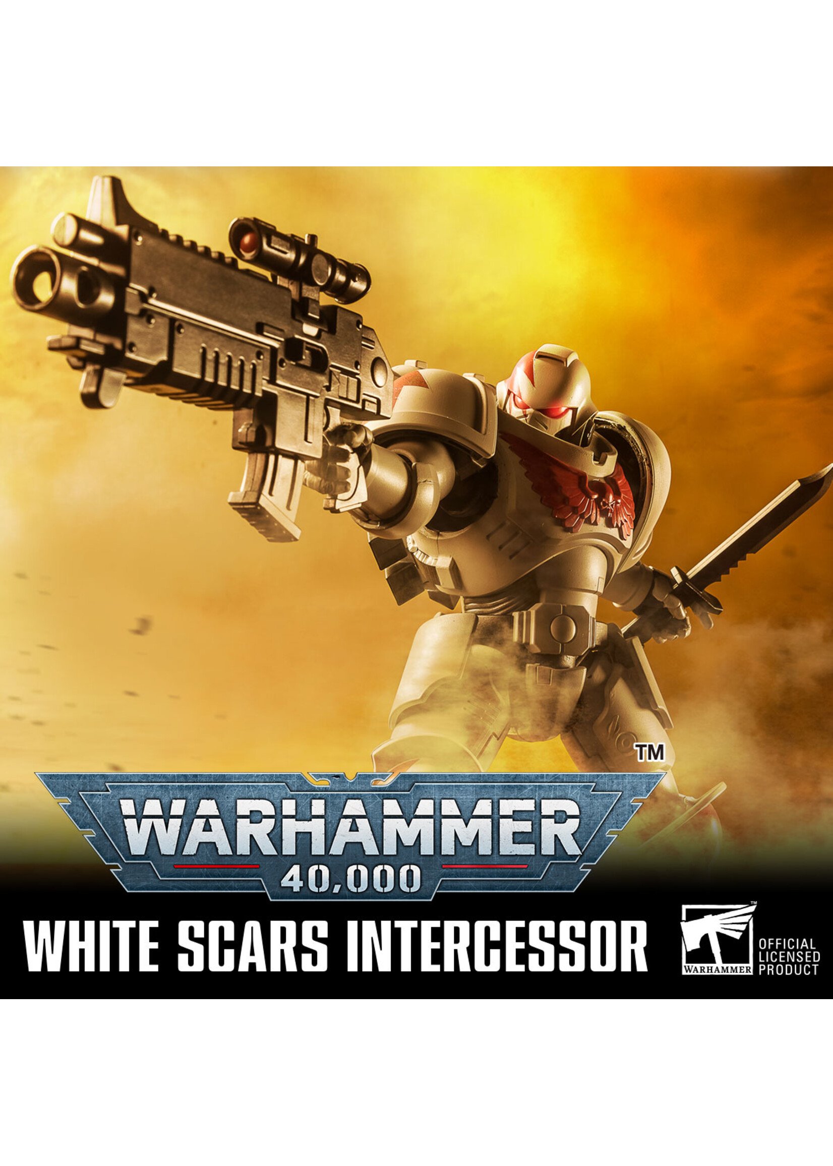 Bandai Space Marine White Scars Intercessor