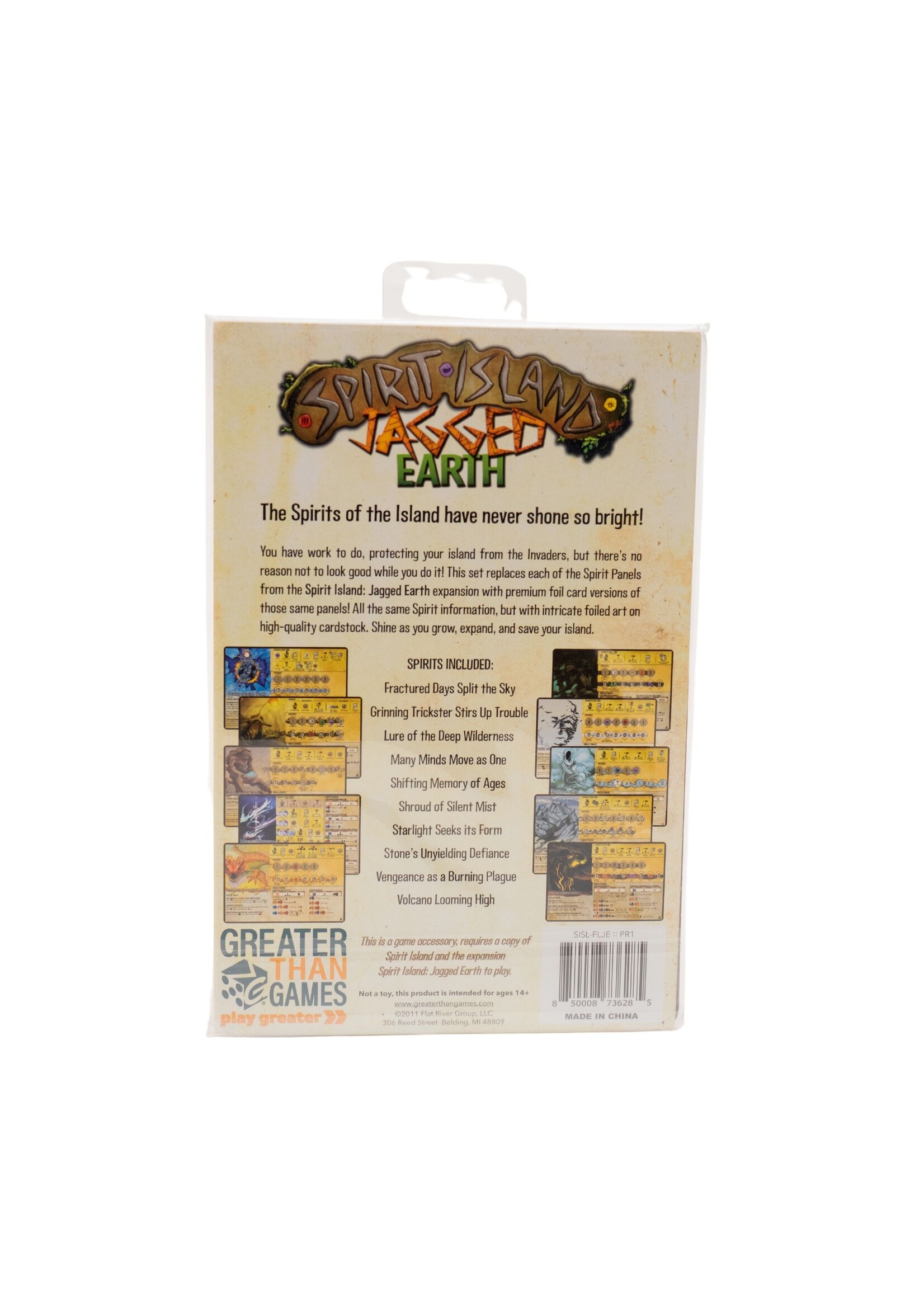 Greater Than Games Spirit Island: Jagged Earth: Foil Panels