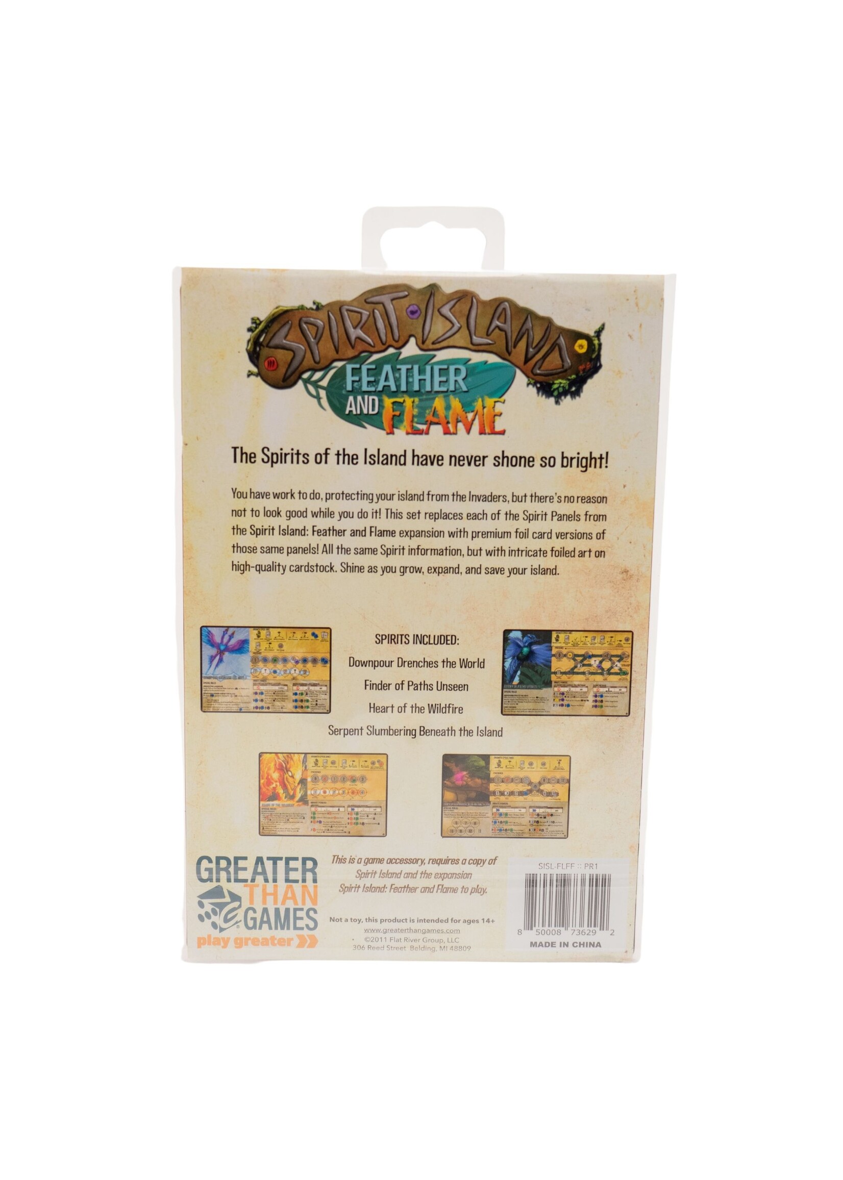 Greater Than Games Spirit Island: Feather & Flame: Foil Panels