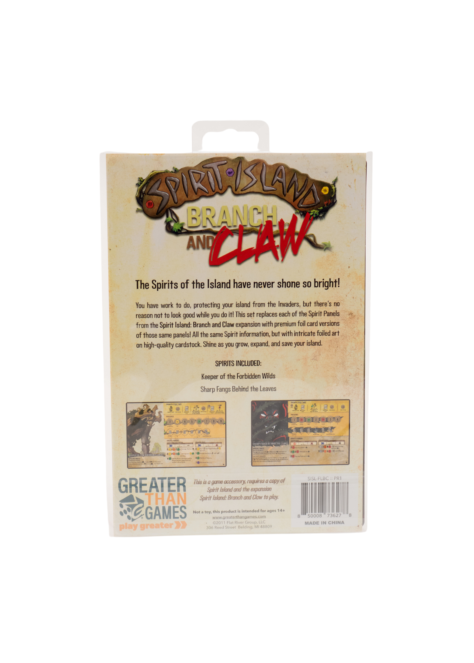 Greater Than Games Spirit Island: Branch and Claw: Foil Panels