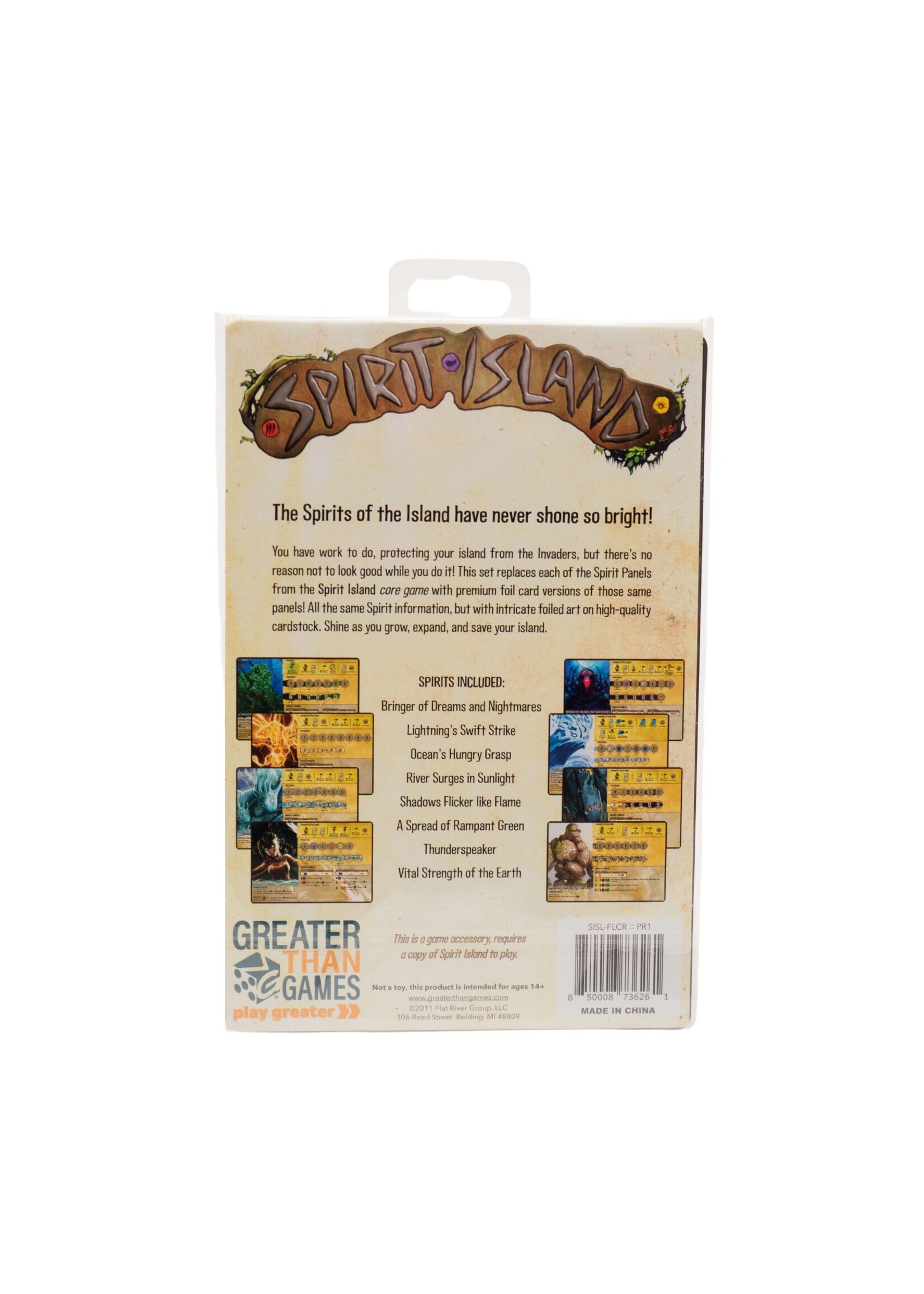 Greater Than Games Spirit Island Foil Panels