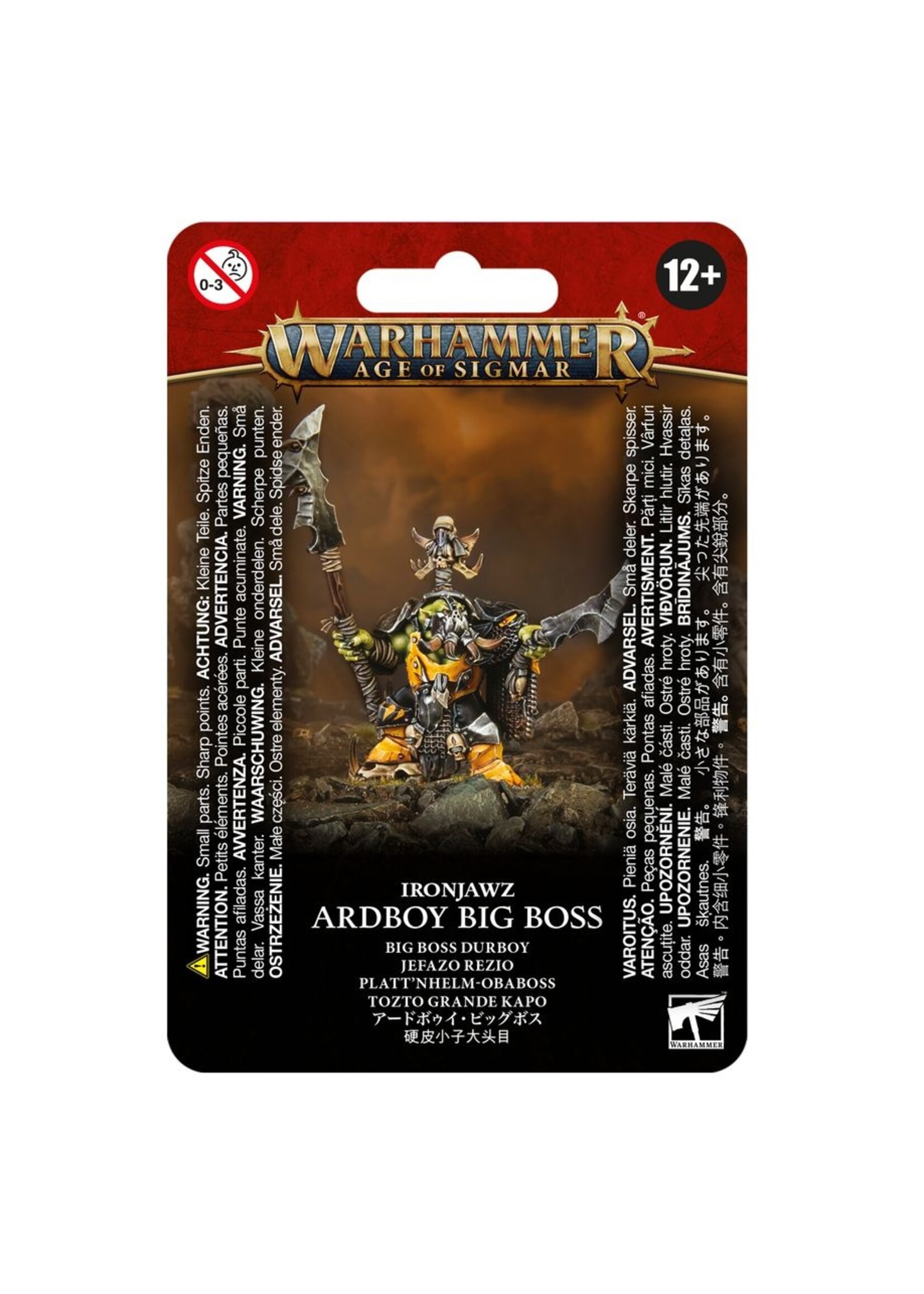 Games Workshop Orruk Warclans: Ardboy Big Boss