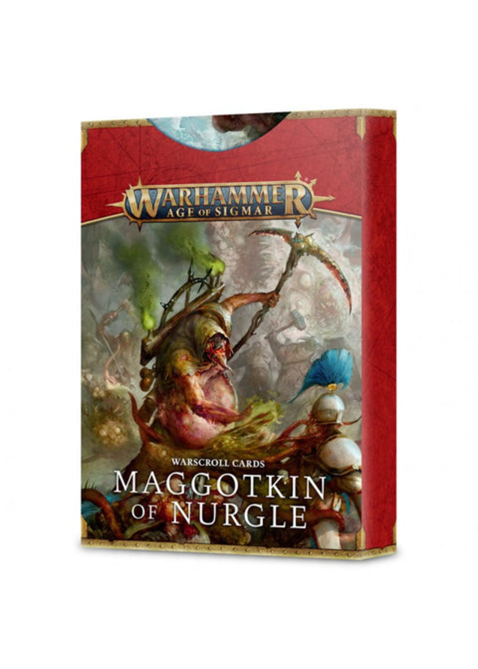 Games Workshop Warscroll cards:  Maggotkin of Nurgle