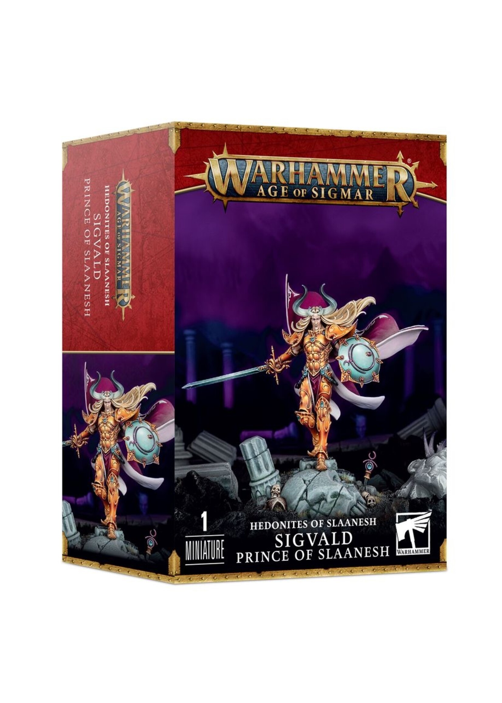 Games Workshop Hedonites of Slaanesh: Sigvald Prince of Slaanesh