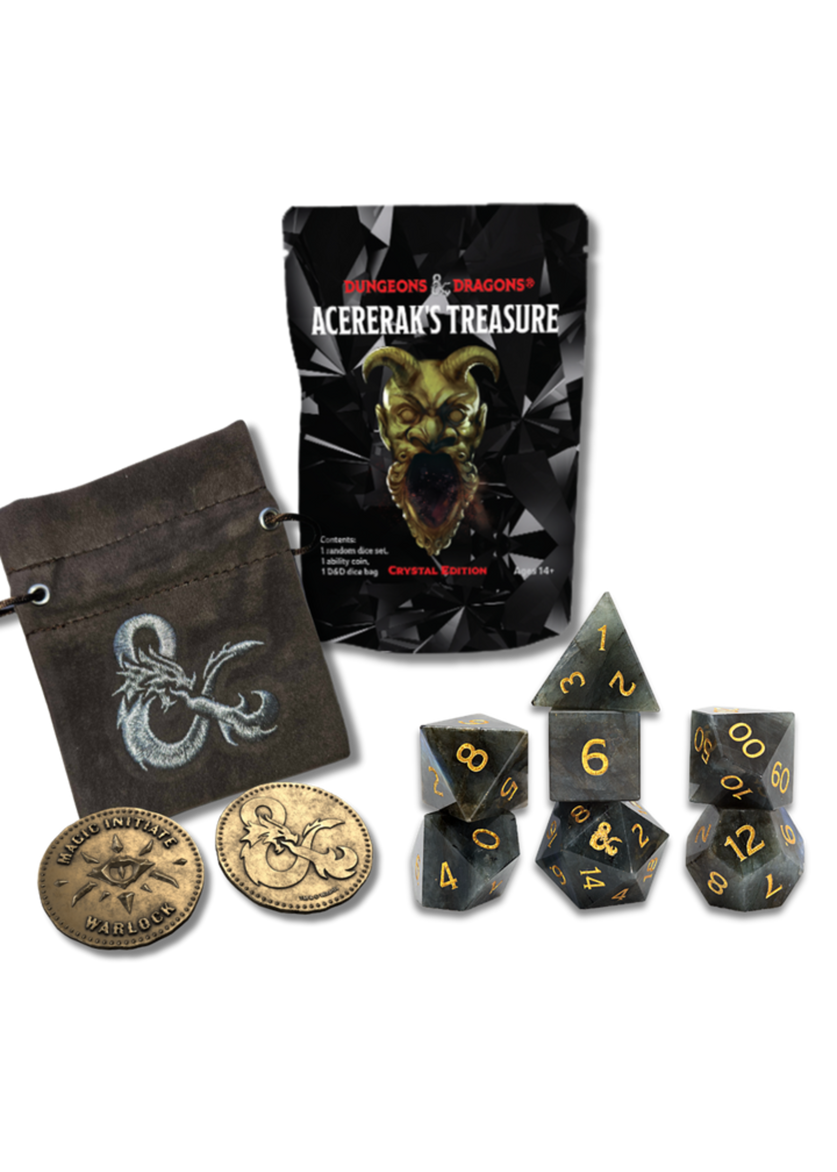 Sirius Dice Dungeons & Dragons: Acererak's Treasure Blind Box Crystal Edition