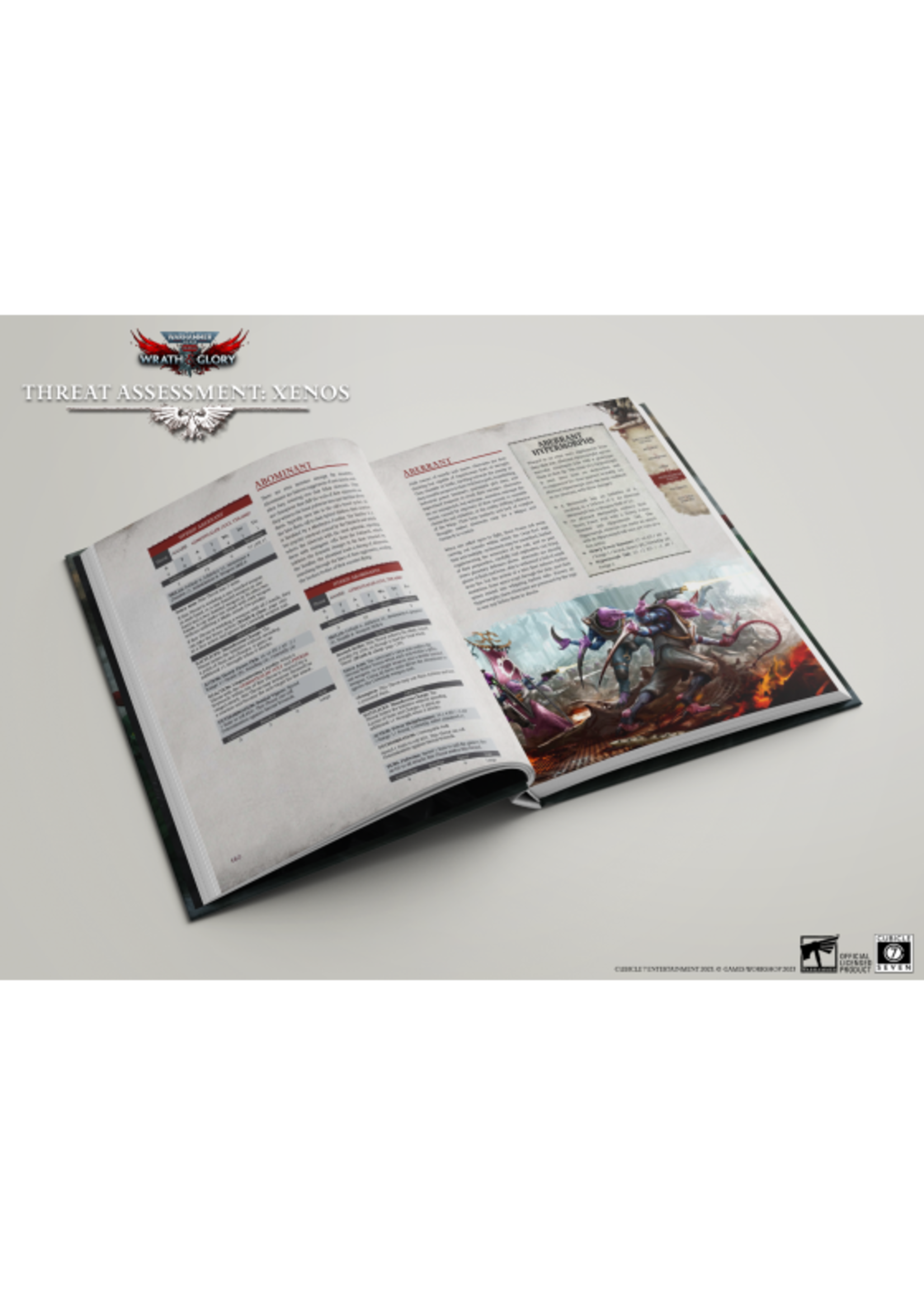 Cubicle 7 Warhammer 40k Wrath and Glory RPG: Threat Assessment- Xenos