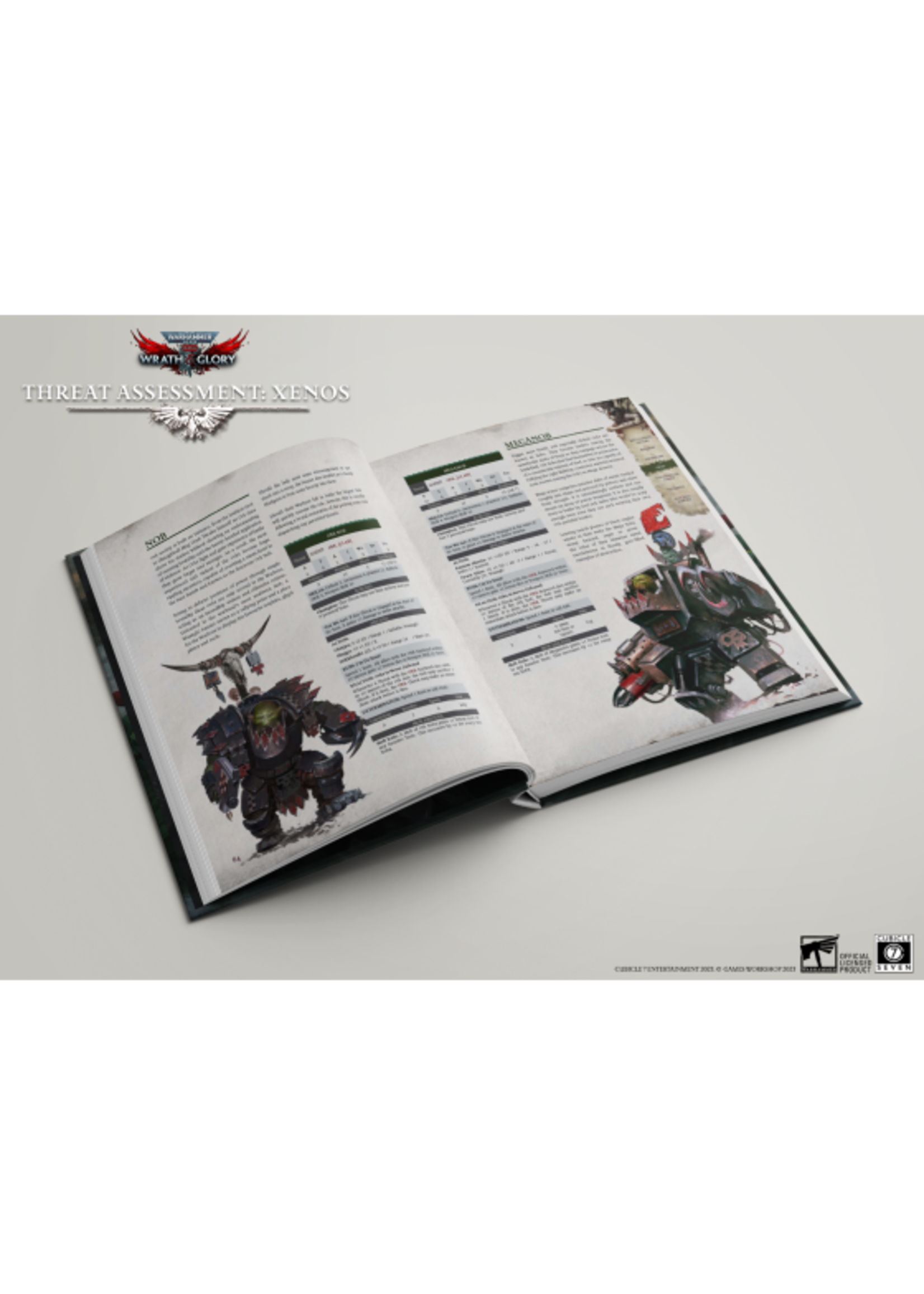Cubicle 7 Warhammer 40k Wrath and Glory RPG: Threat Assessment- Xenos