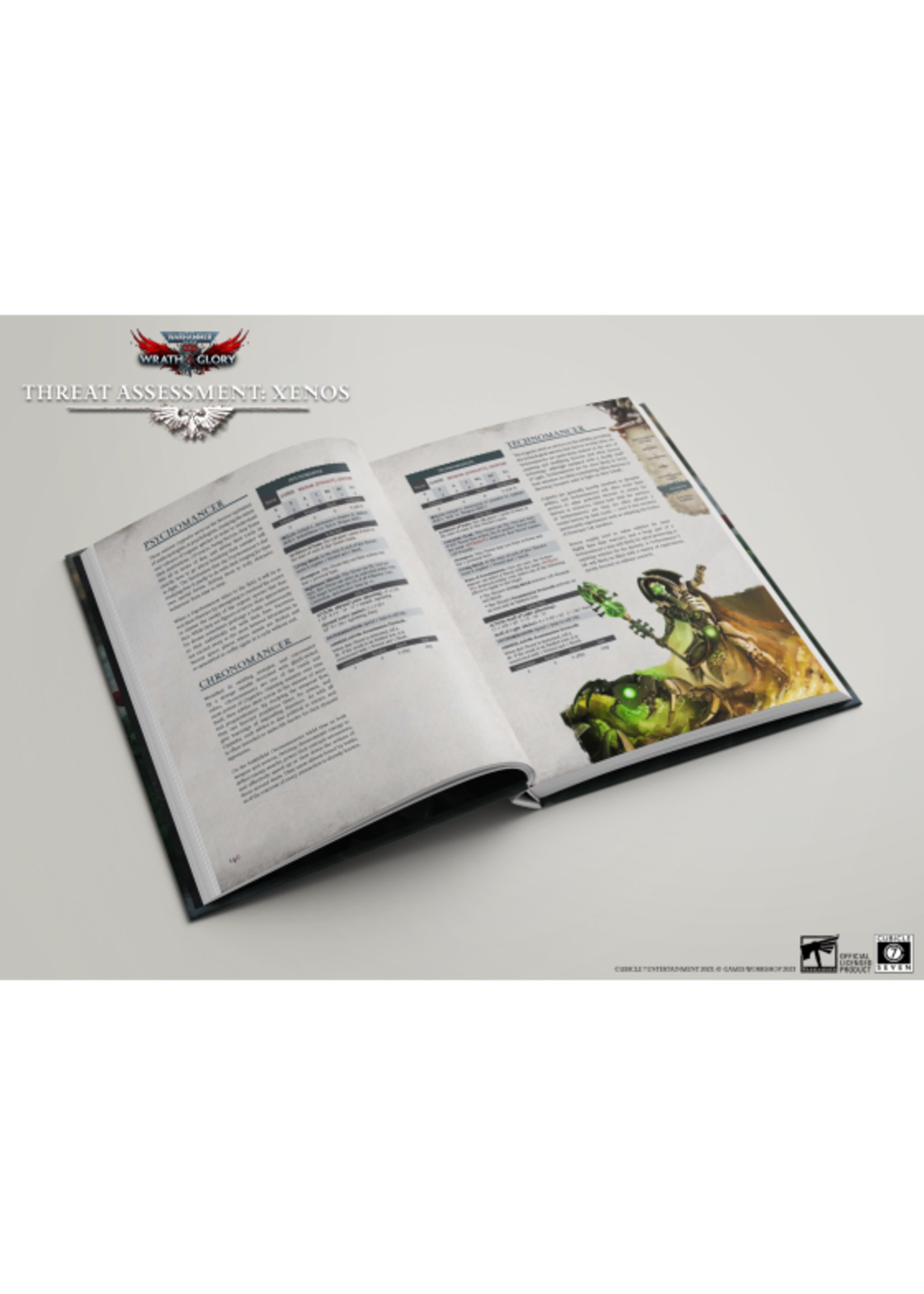 Cubicle 7 Warhammer 40k Wrath and Glory RPG: Threat Assessment- Xenos