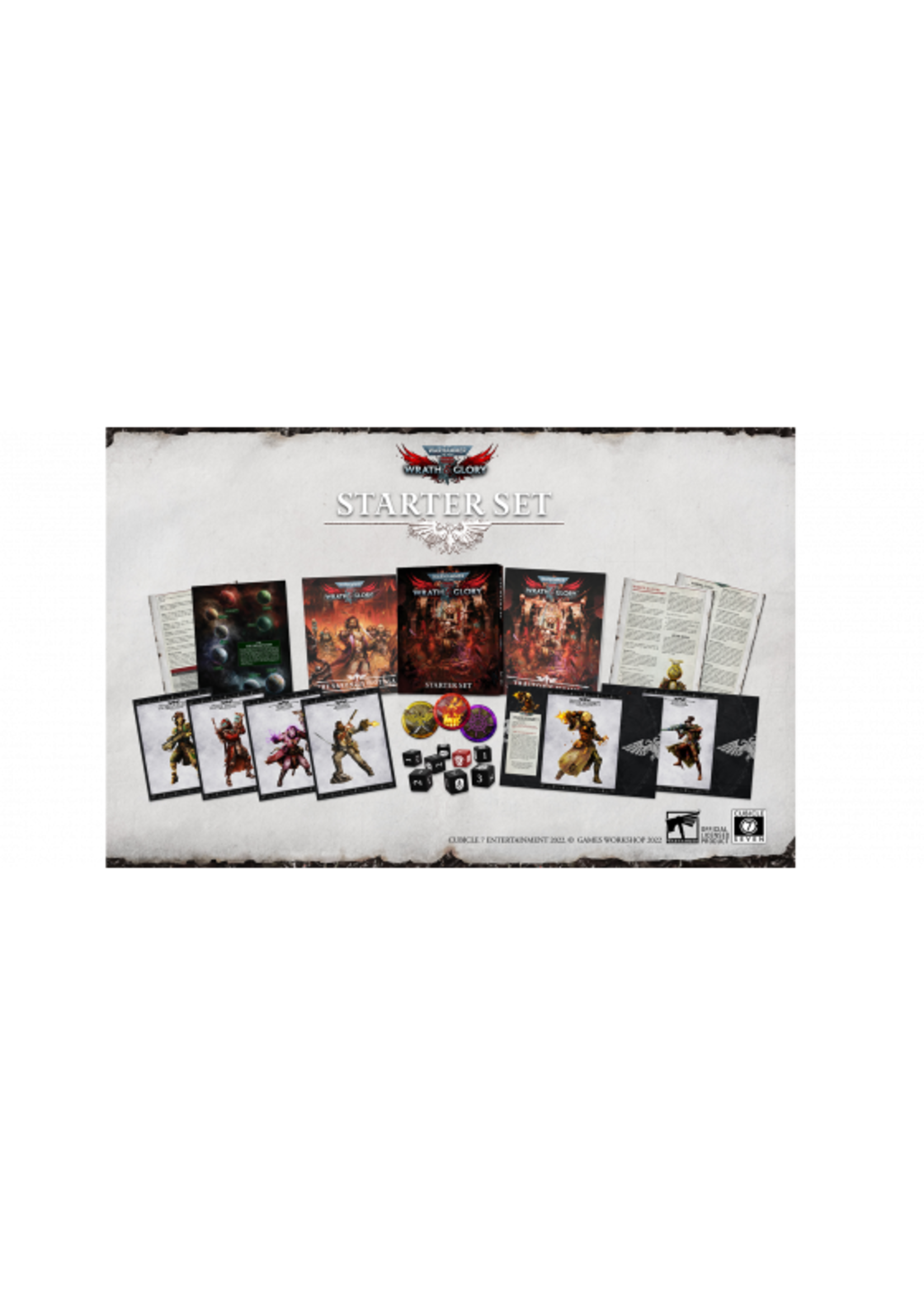 Cubicle 7 Warhammer 40K Wrath & Glory RPG: Starter Set