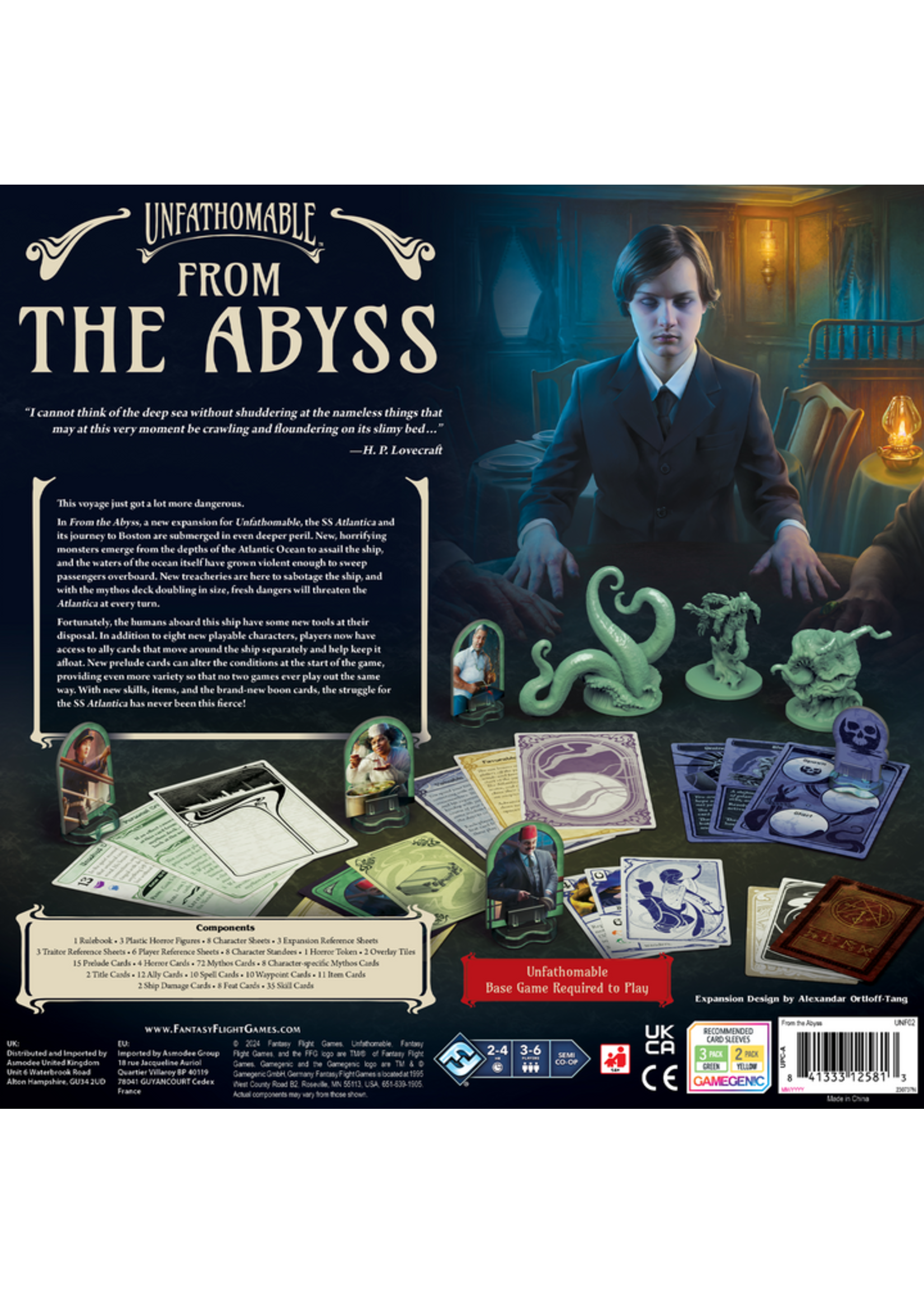 Fantasy Flight Games Unfathomable - From the Abyss Expansion