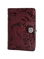 Oberon Design Oberon Small Leather Journal - Cloud Dragon - Wine Oberon Design Oberon Small Leather Journal - Cloud Dragon - Wine