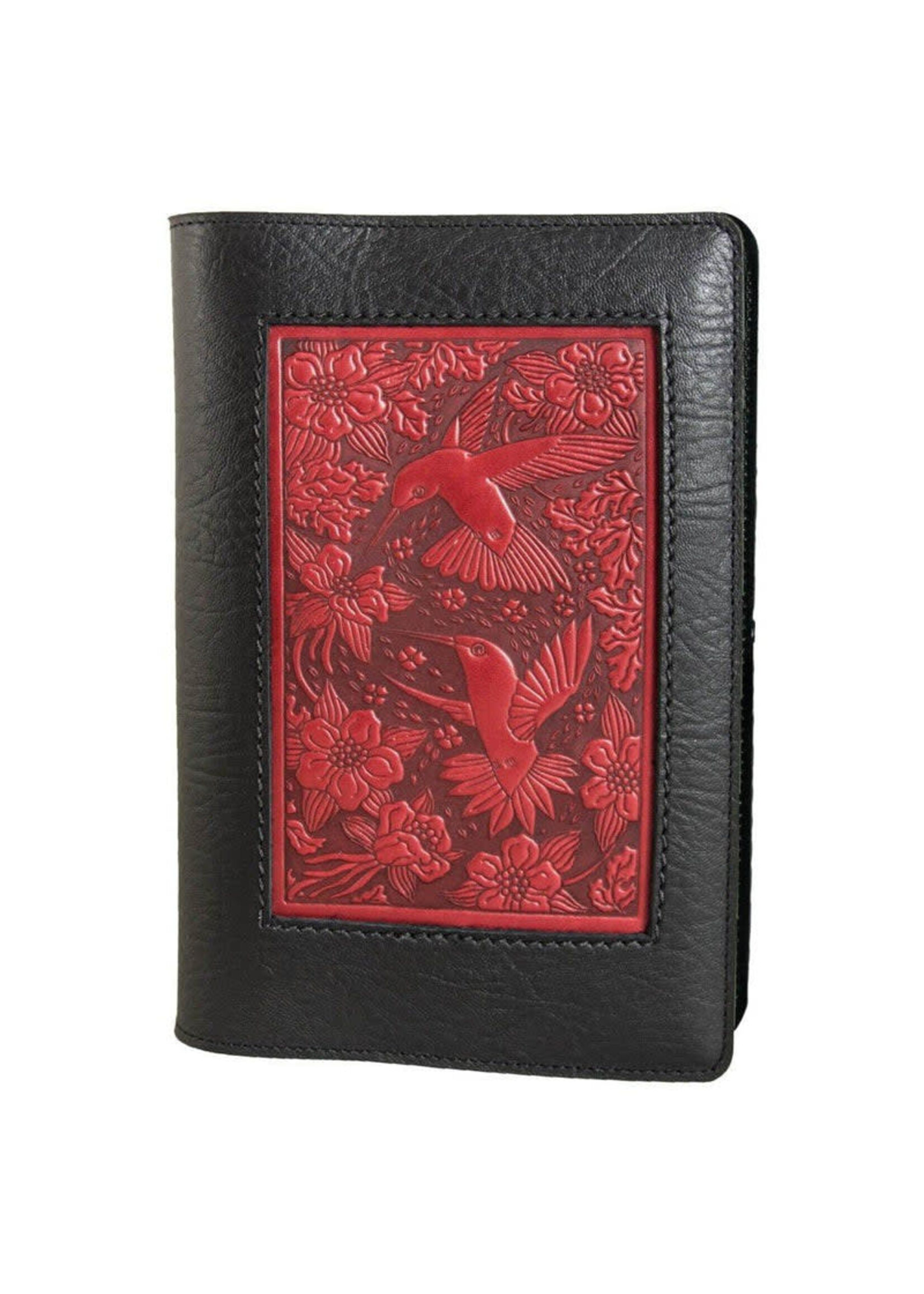 Oberon Design Large Leather Refillable Icon Journal - Hummingbird