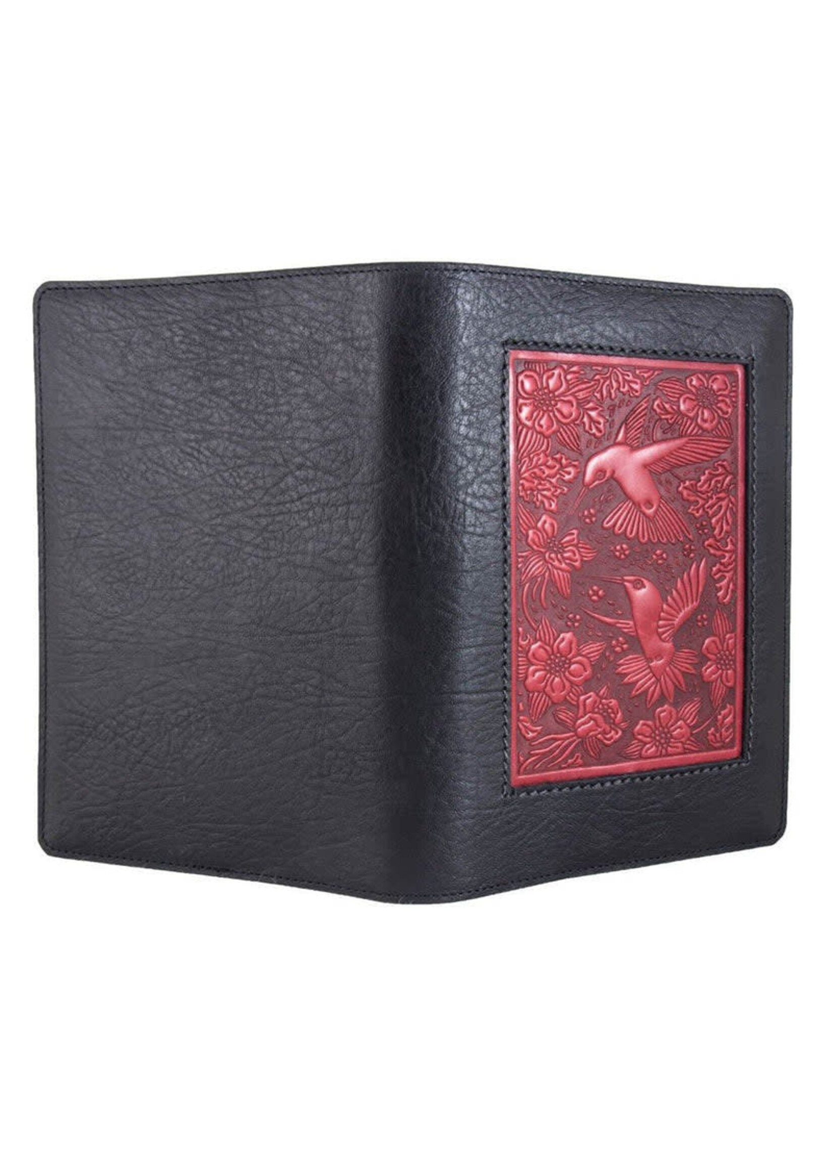 Oberon Design Large Leather Refillable Icon Journal - Hummingbird