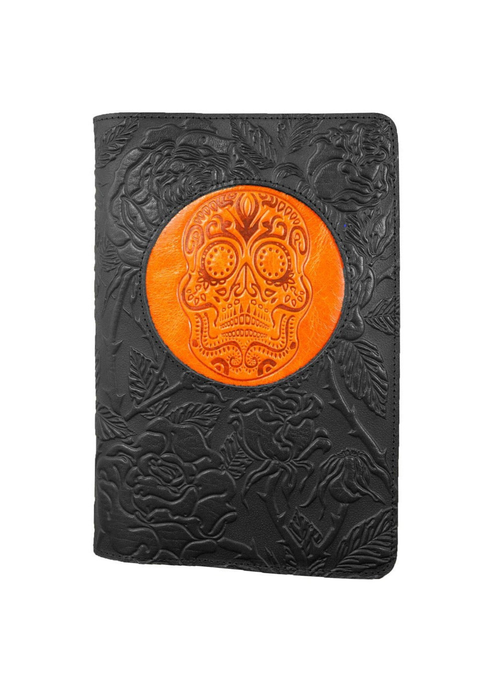 Oberon Design Oberon Large Leather Icon Journal - Dia de los Muertos