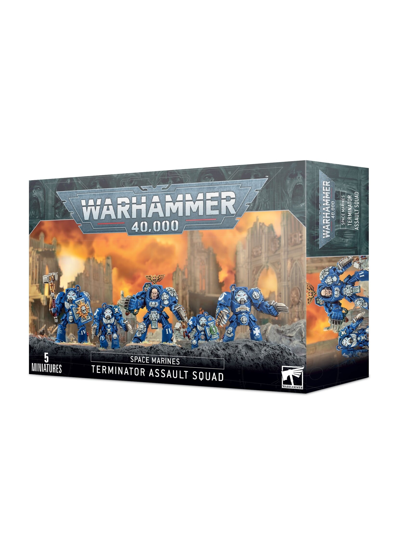 Games Workshop Space Marines: Terminator Assault Squad