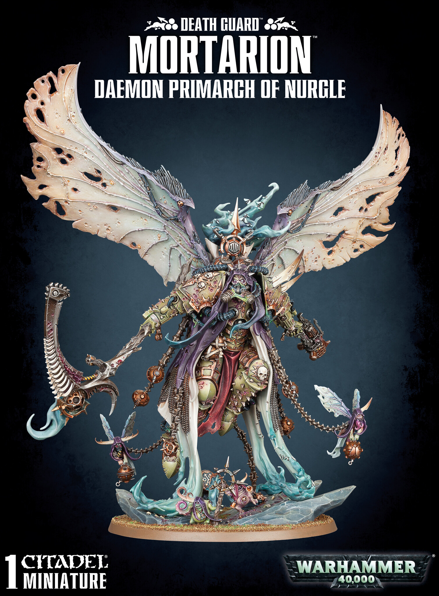 Death Guard: Mortarion Demon Primarch of Nurgle - Gamescape Death Guard: Mortarion Demon Primarch of Nurgle - Gamescape
