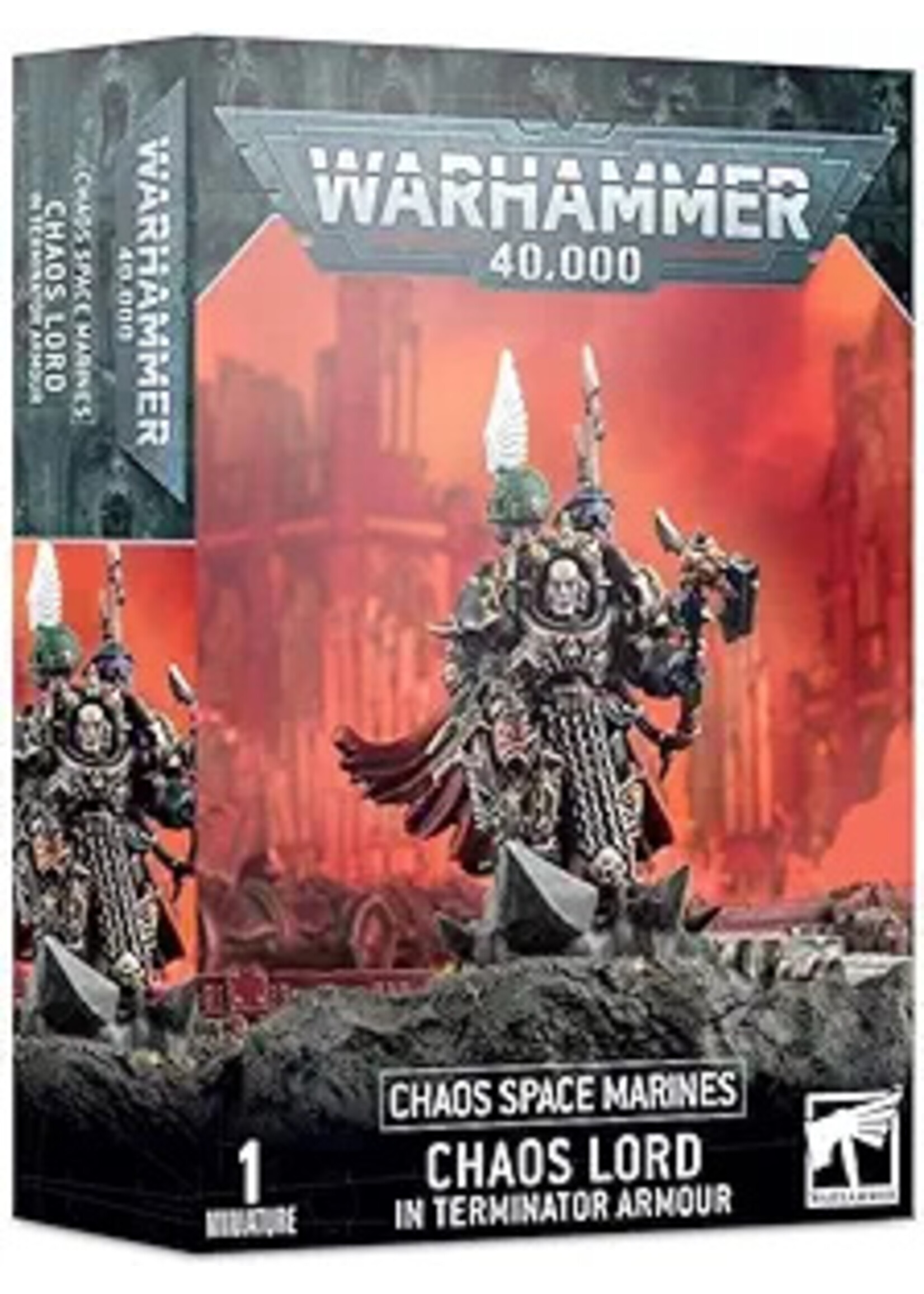 Games Workshop Chaos Lord in Terminator Armor