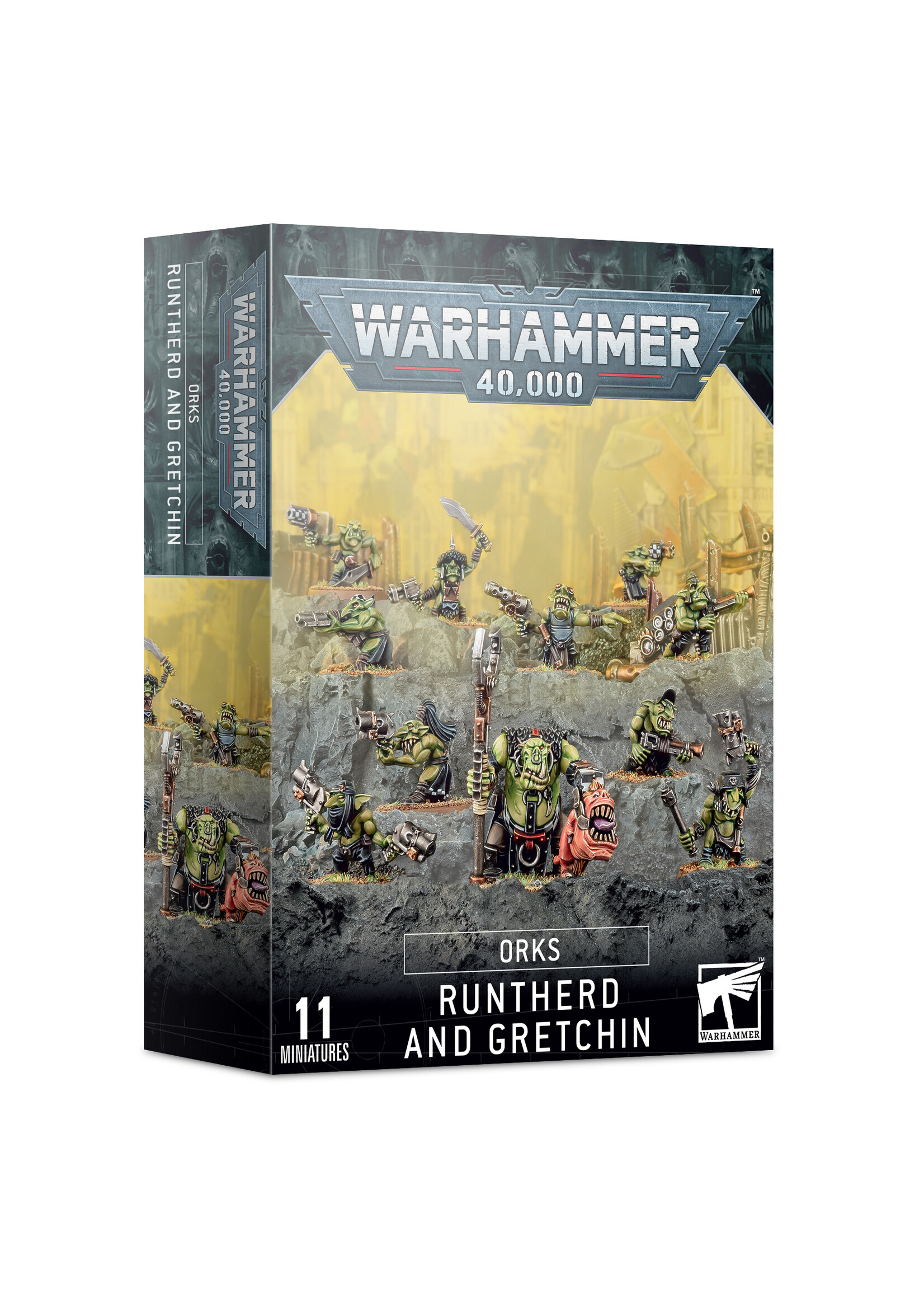 Games Workshop Orks: Runtherd and Gretchin