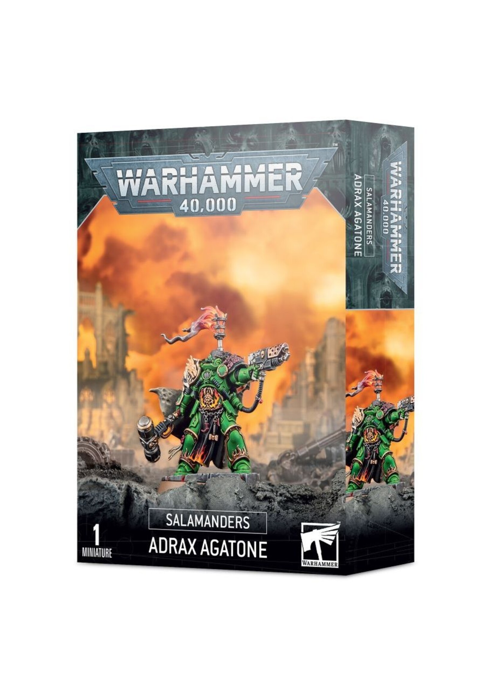 Games Workshop Space Marine: Salamanders Adrax Agatone